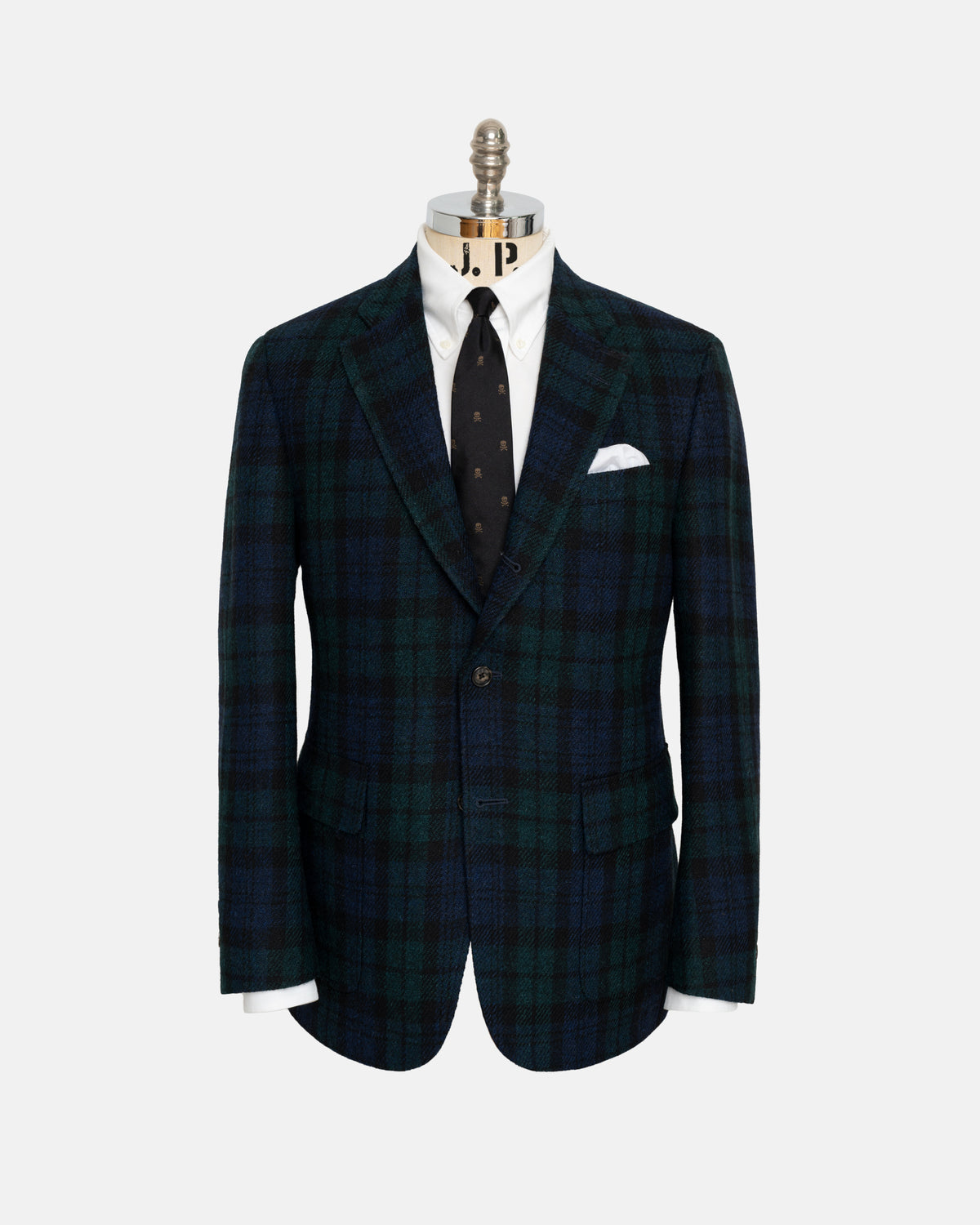 Made-in-Canada Blackwatch Tartan Harris Tweed Sport Coat