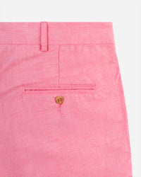 Made-in-USA Pink Cotton Chambray Trouser