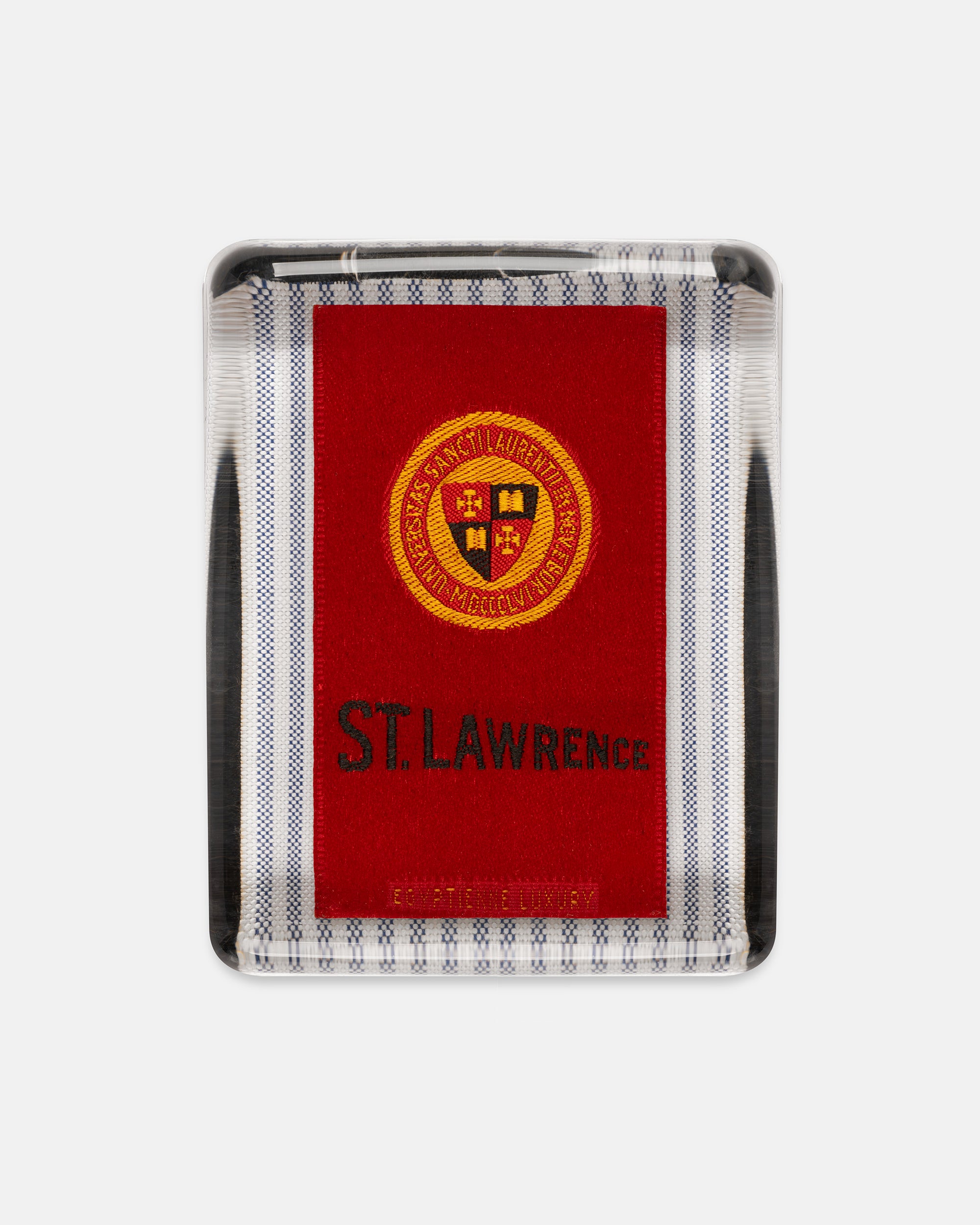 St. Lawrence University Silk Paperweight