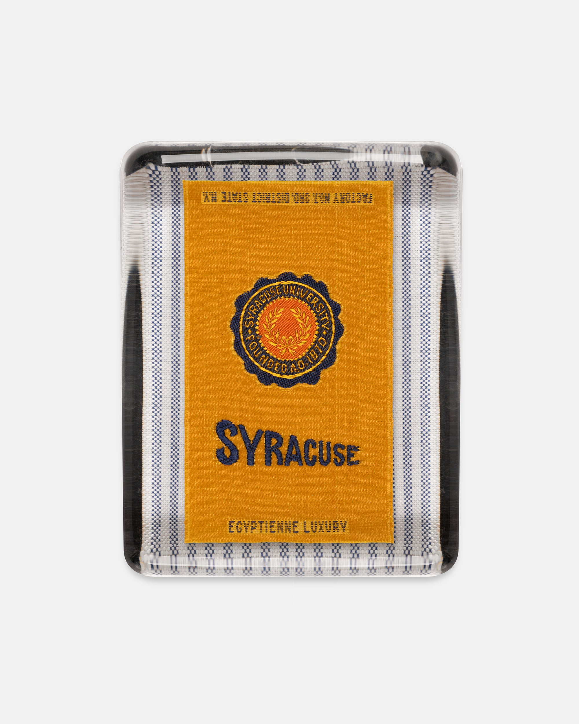 Syracuse University Silk Paperweight