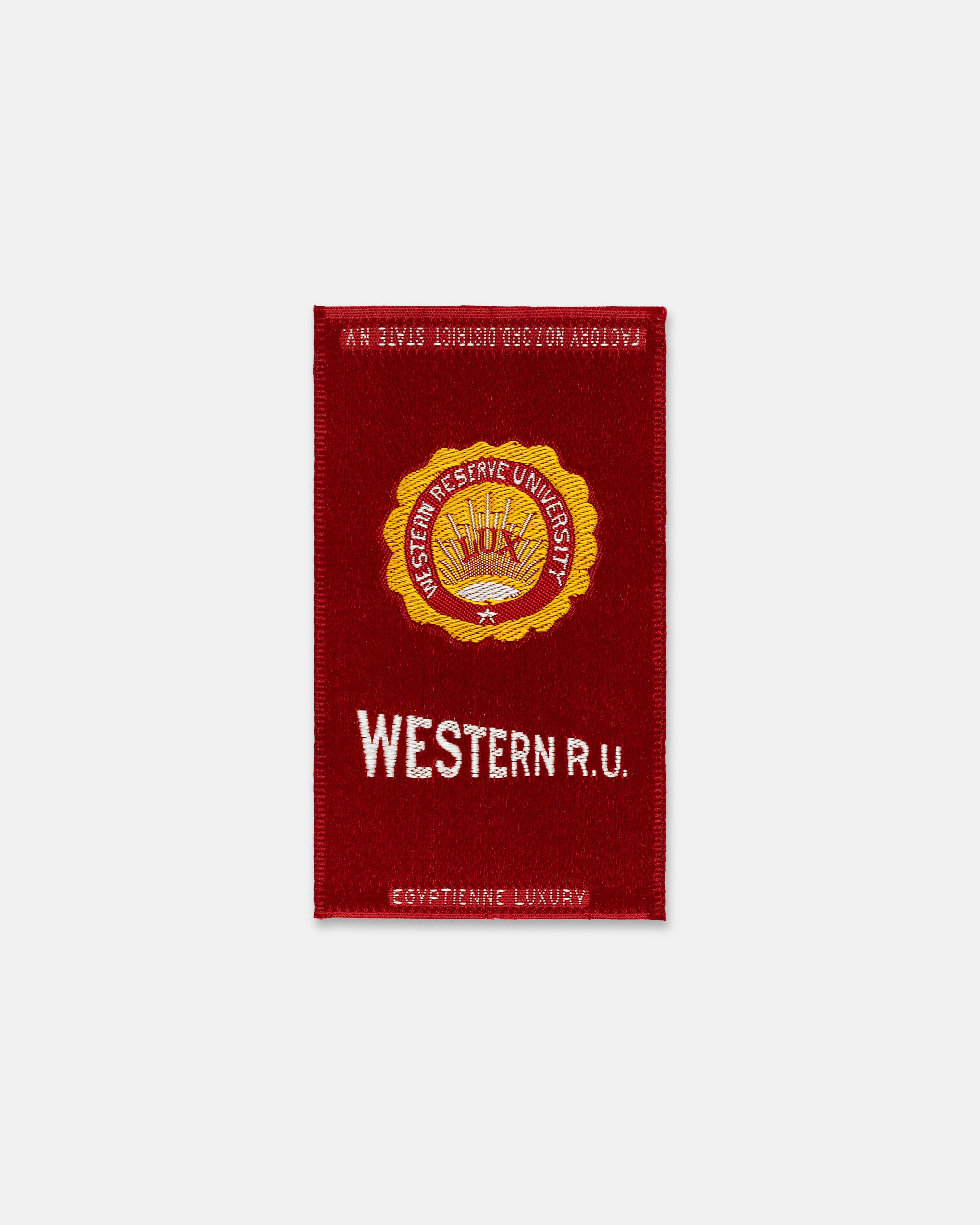 Western Reserve University Silk Paperweight