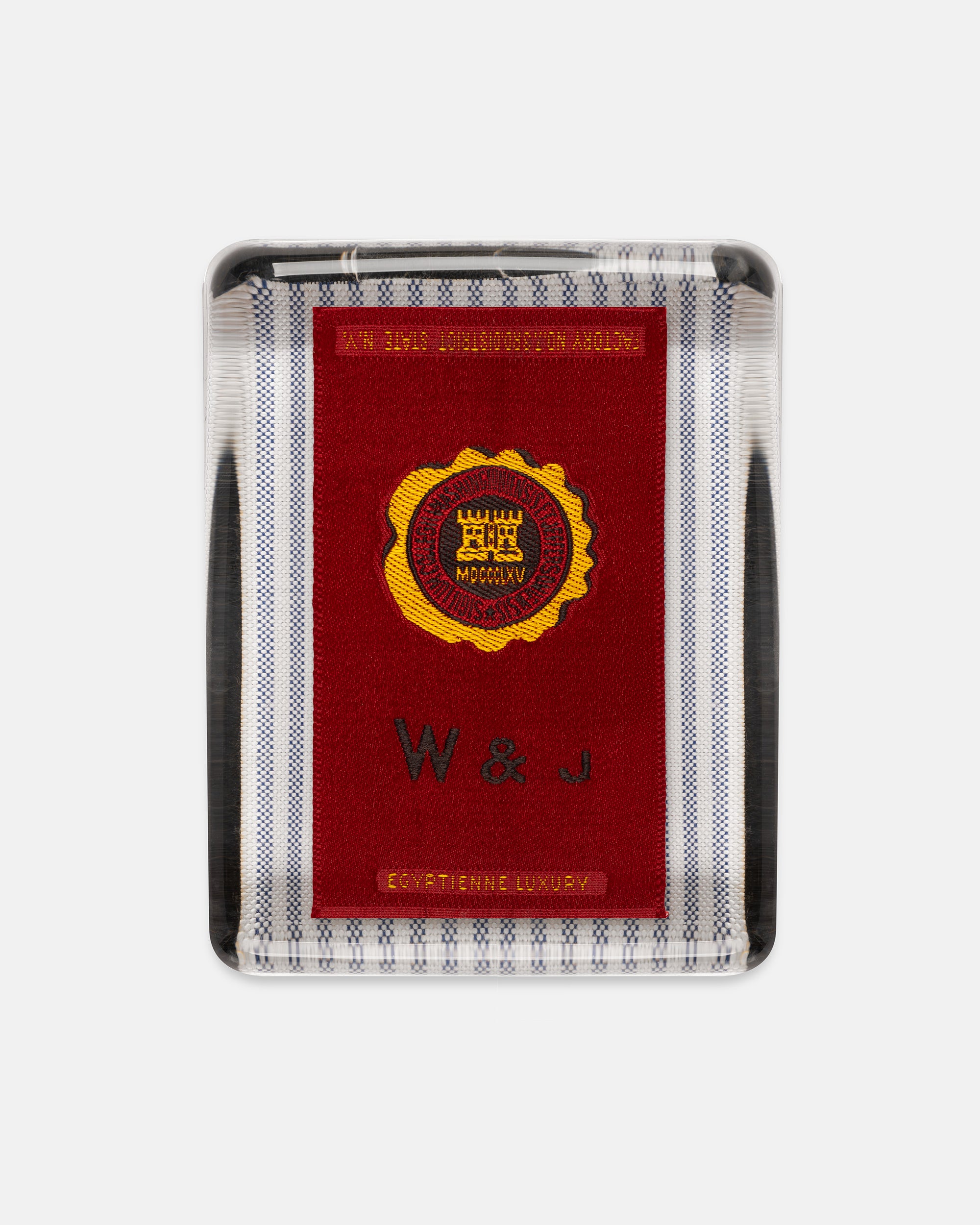 Washington & Jefferson College Silk Paperweight - Red
