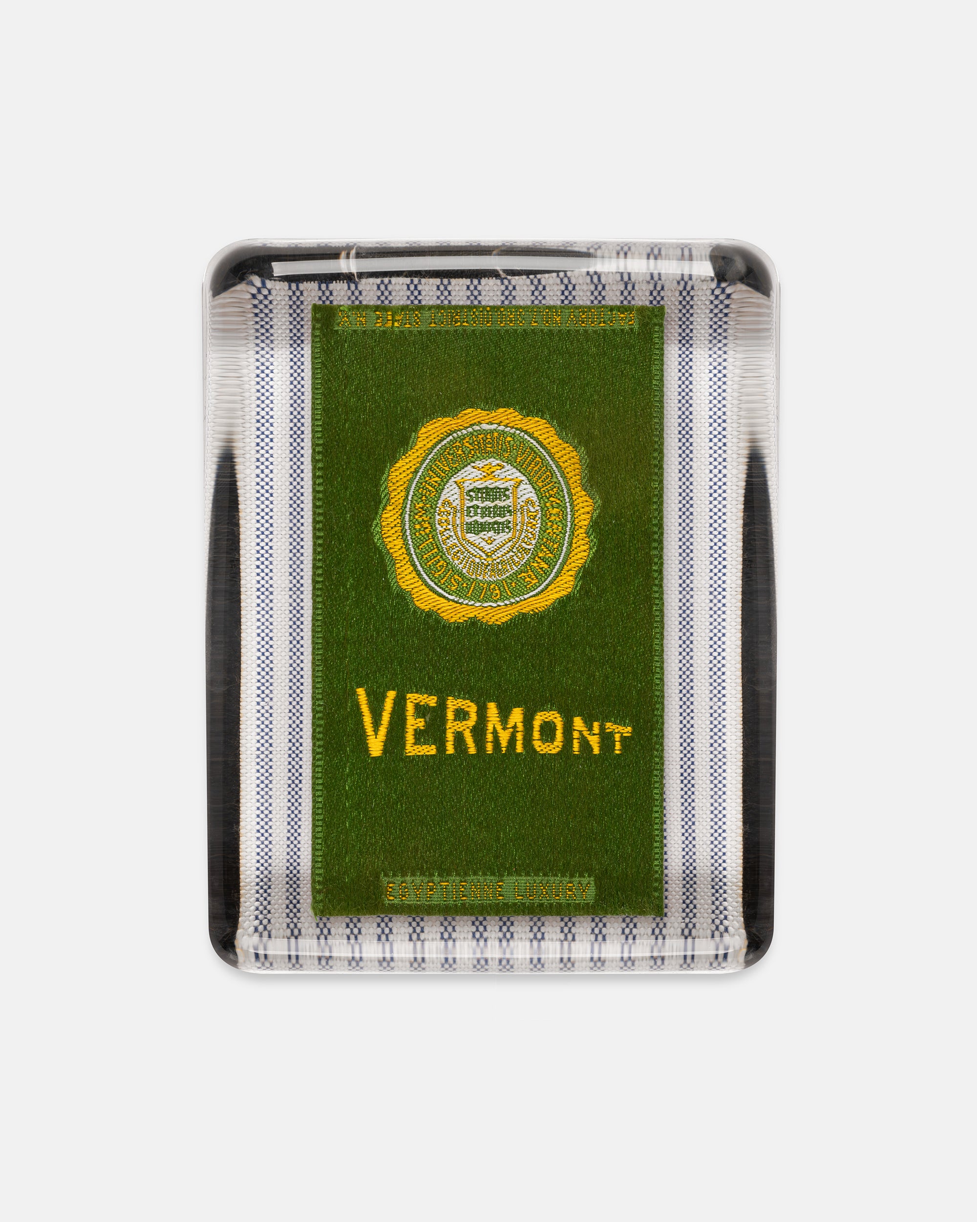 University Of Vermont Silk Paperweight