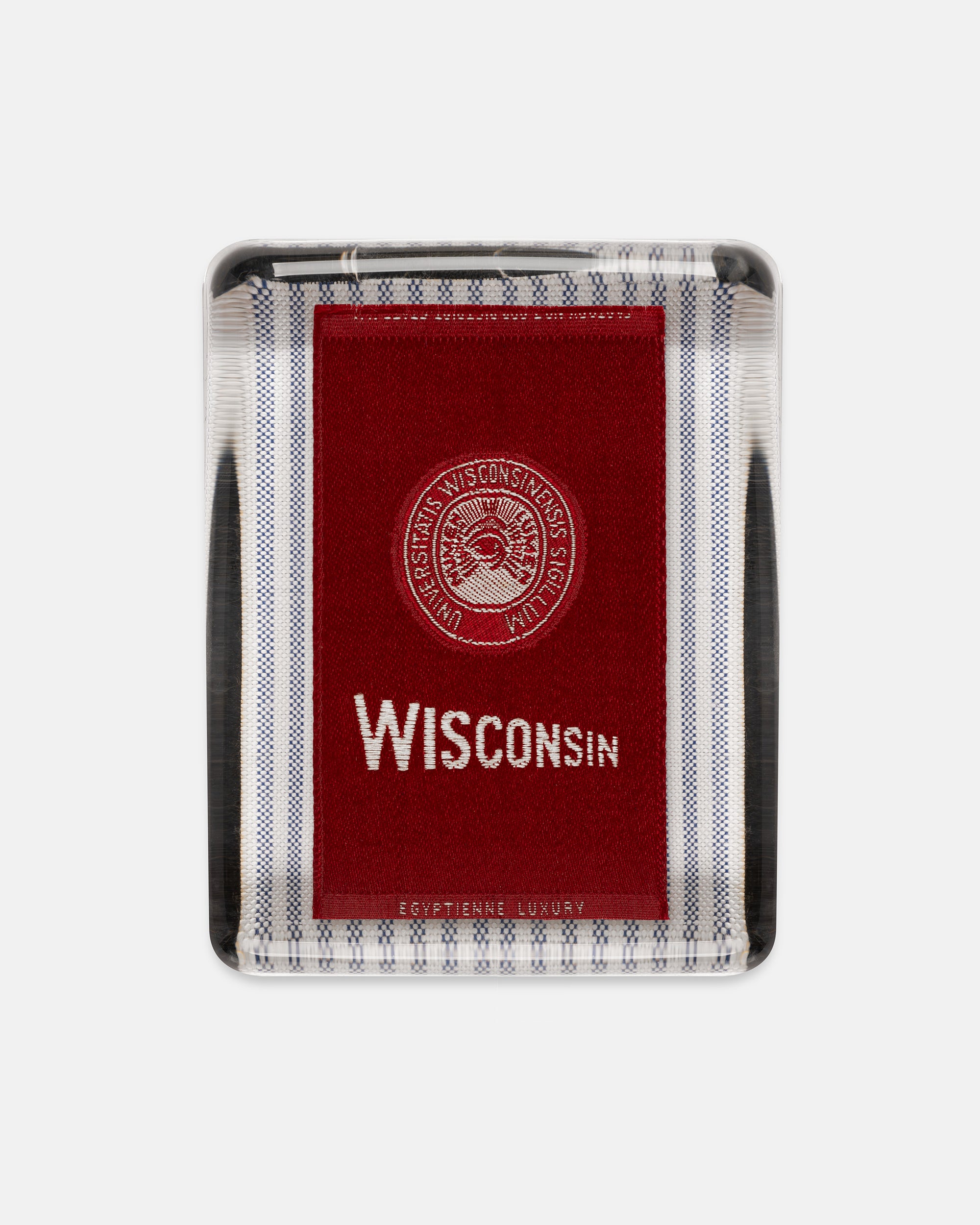 University Of Wisconsin Silk Paperweight