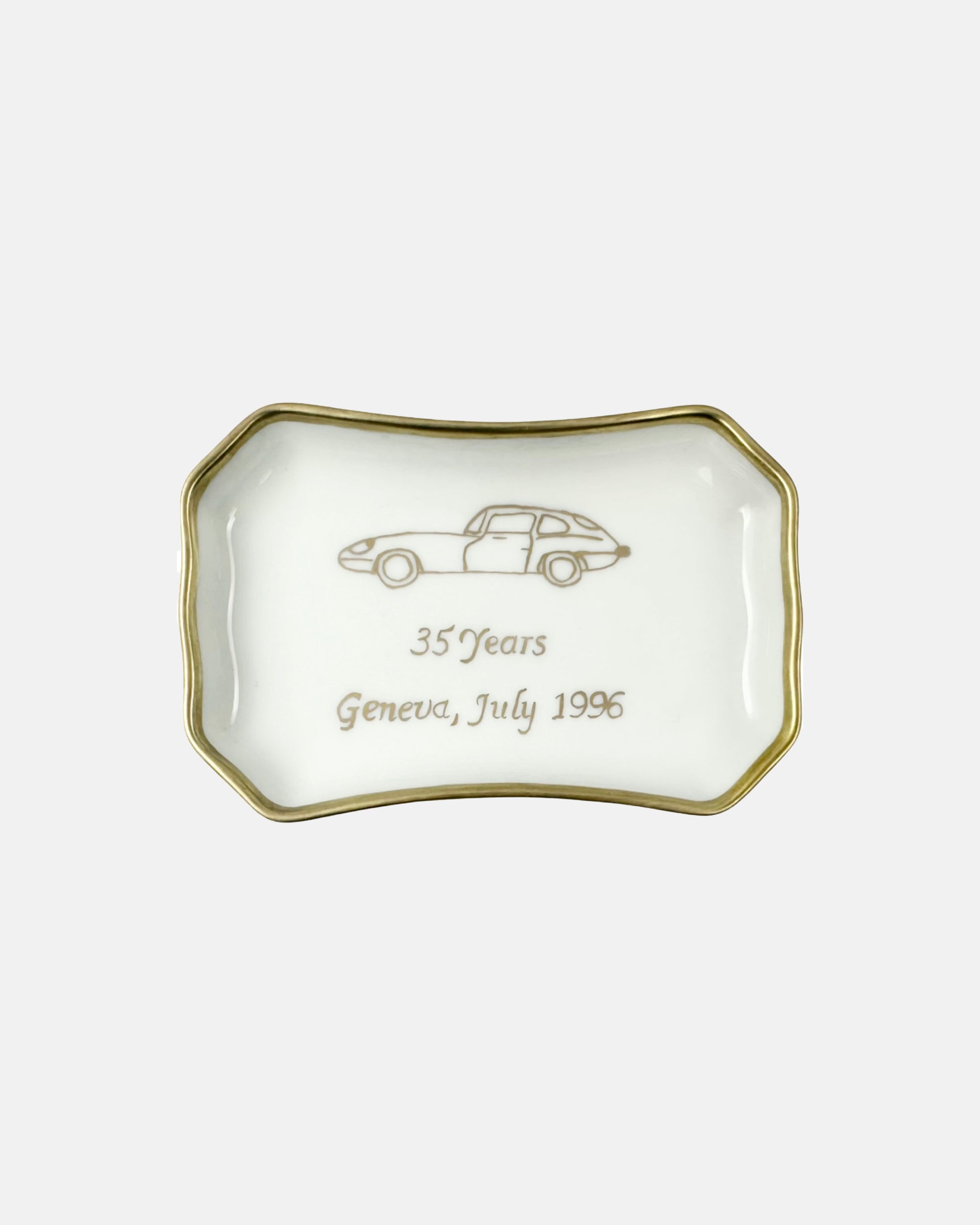 Vintage Jaguar Club Geneva Switzerland Ashtray