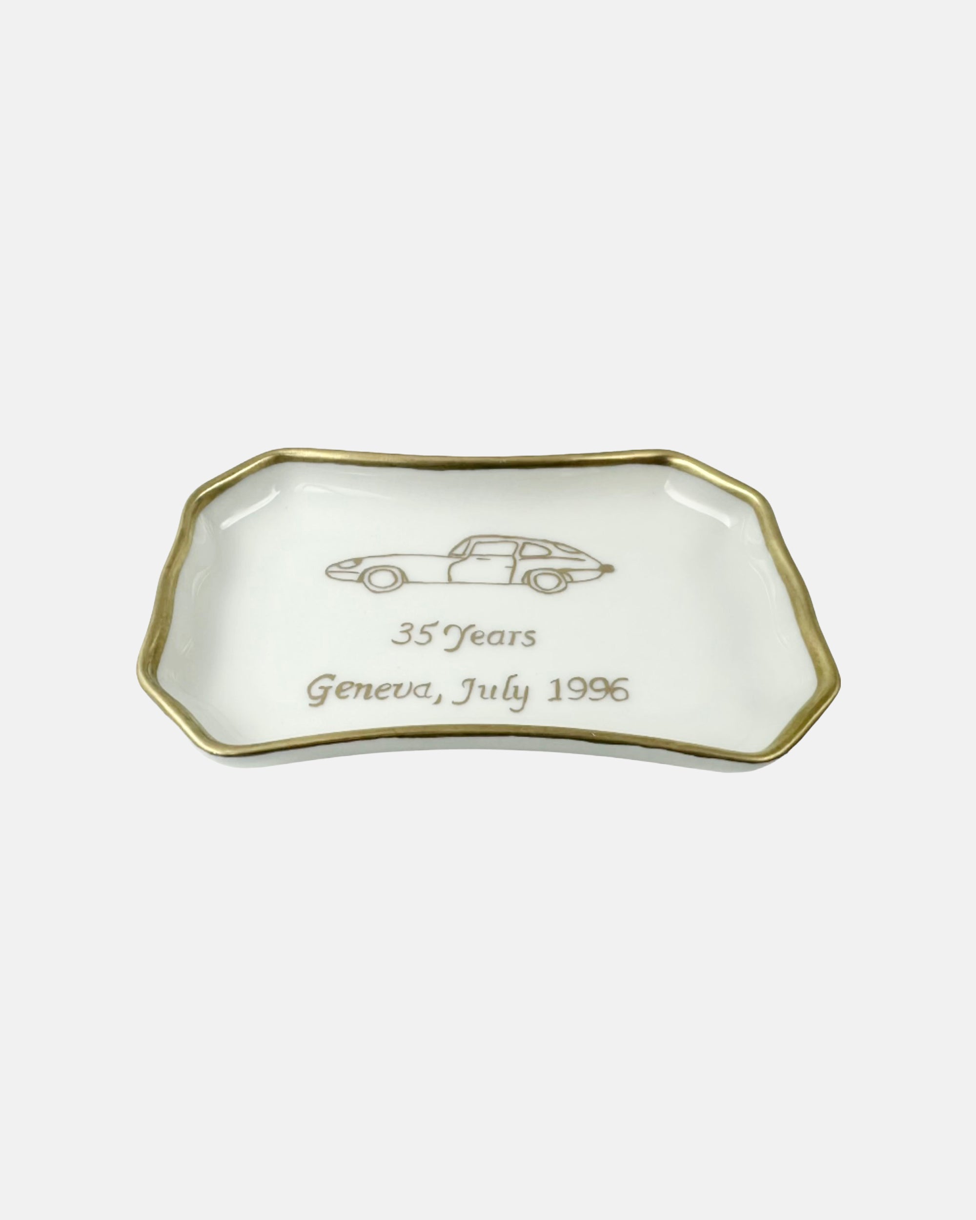 Vintage Jaguar Club Geneva Switzerland Ashtray
