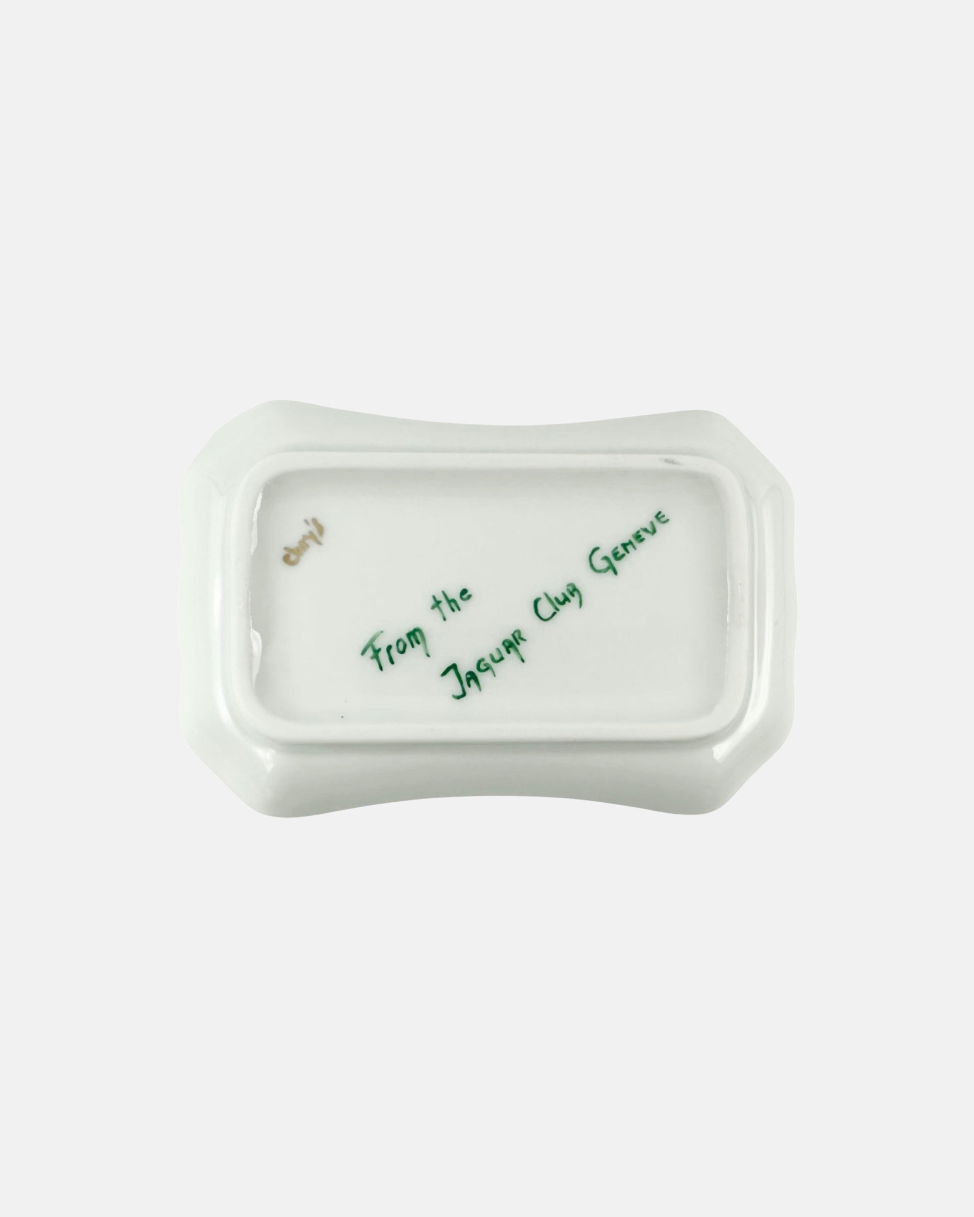 Vintage Jaguar Club Geneva Switzerland Ashtray