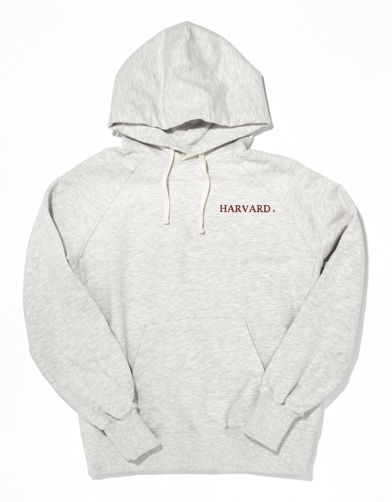 Harvard Grey Spellout Hoodie