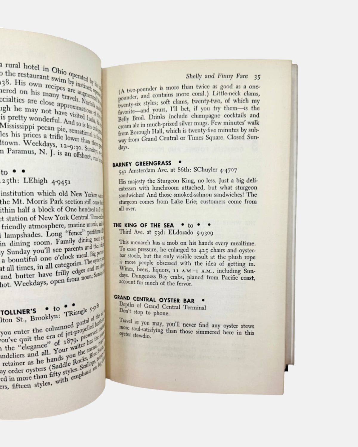 Knife and Fork in New York Where to Eat What to Order by Lawton Mackall 1949
