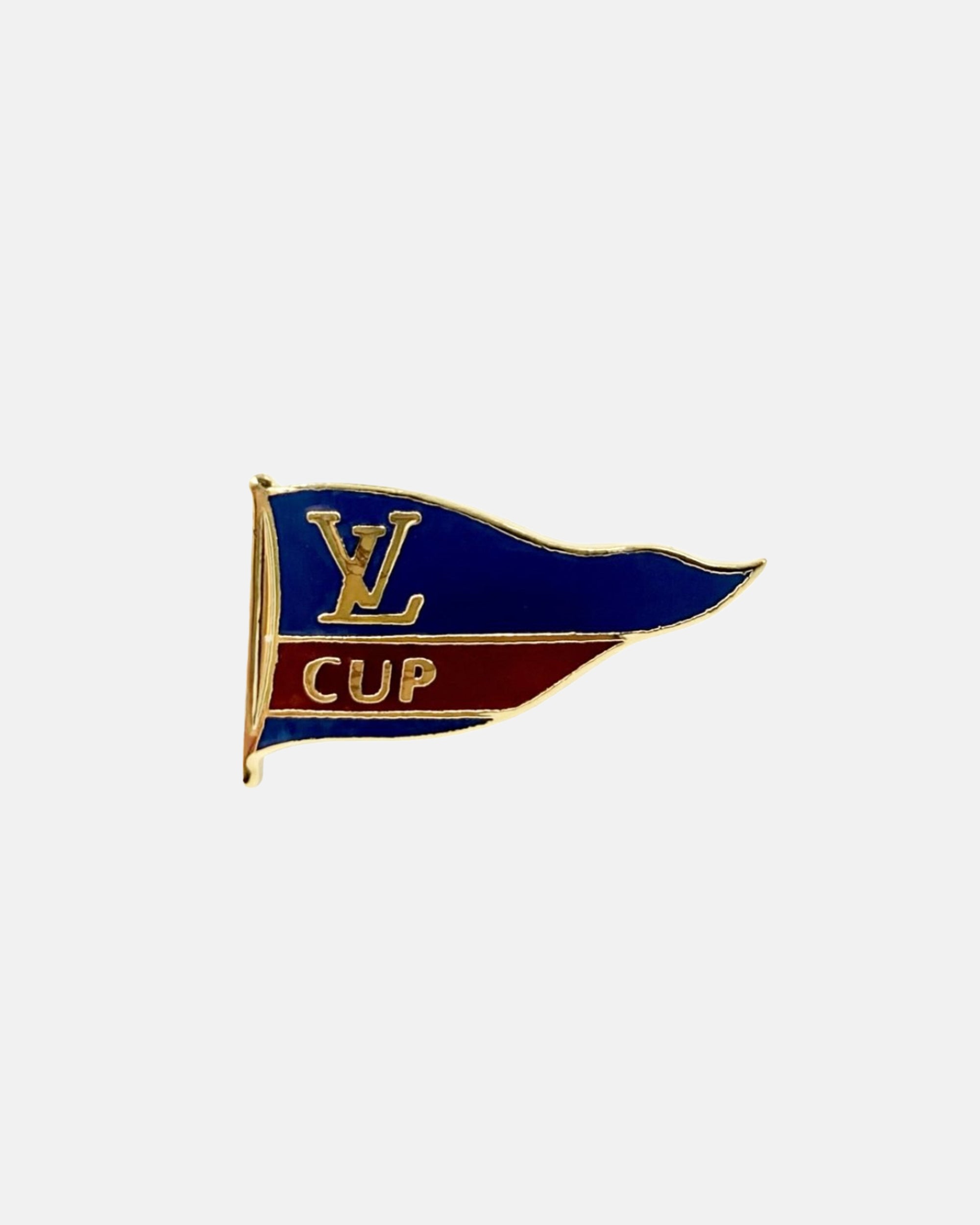 Vintage Louis Vuitton LV America's Cup Nautical Lapel Pin