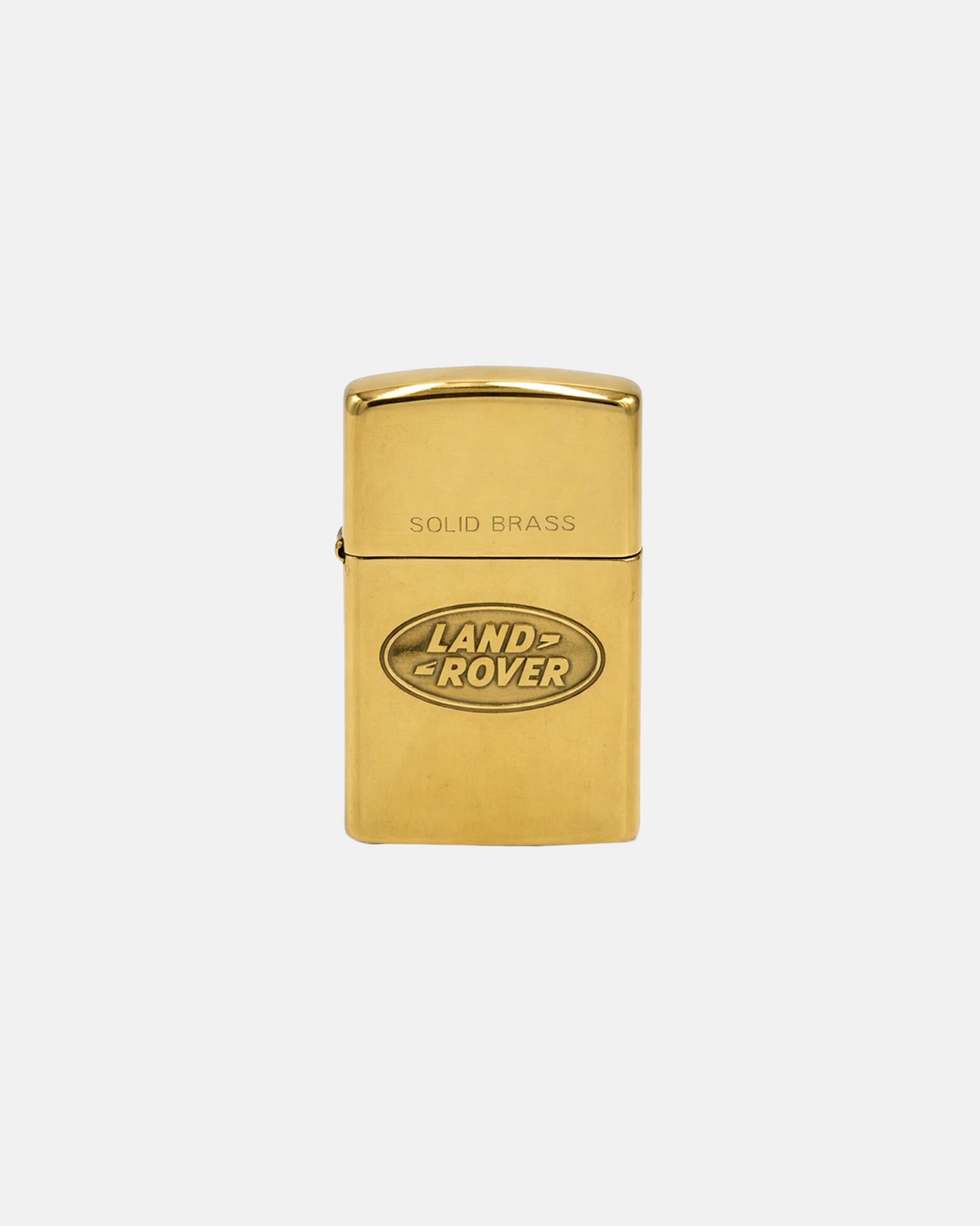 Vintage Land Rover Solid Brass Zippo Lighter