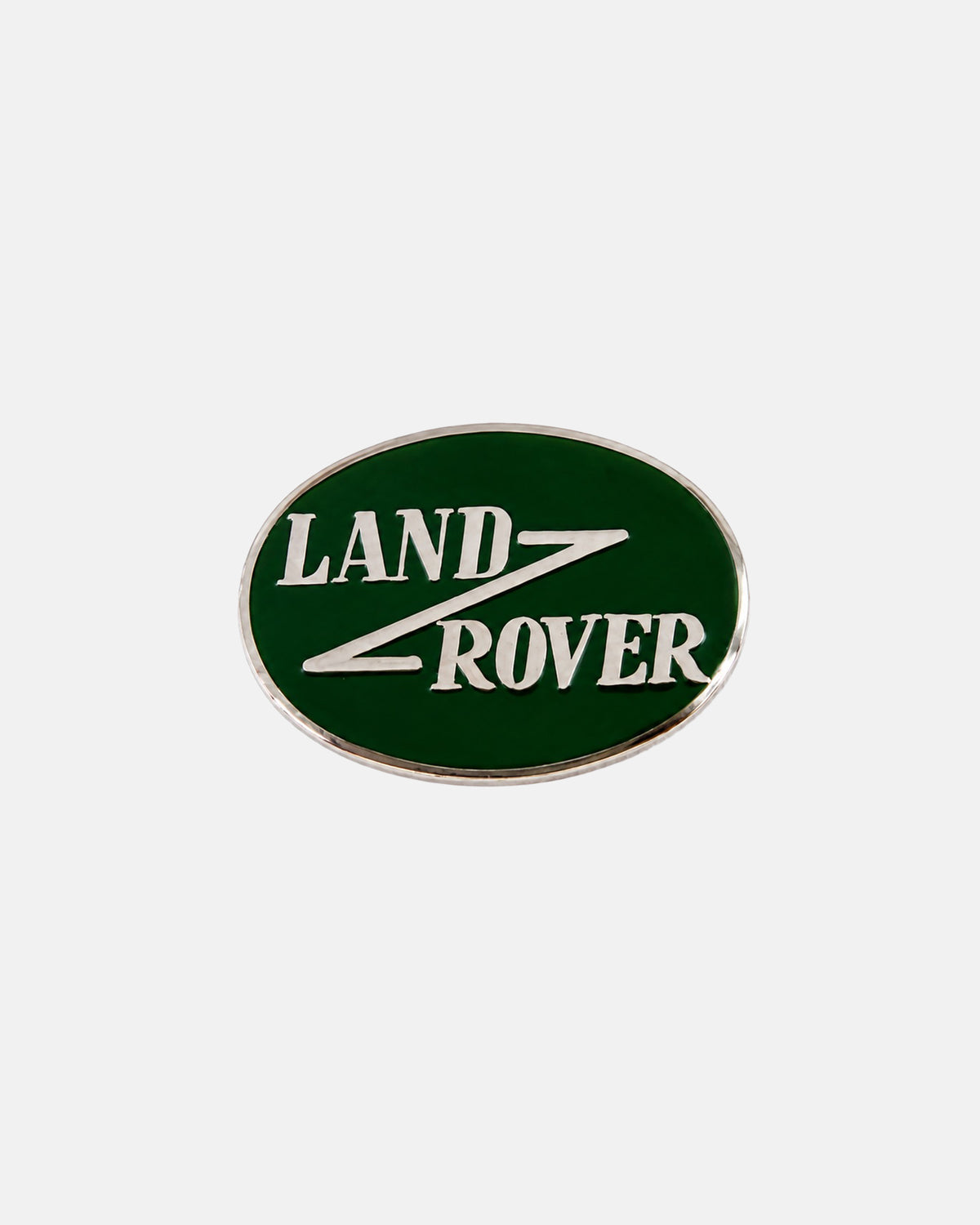 Vintage Land Rover Green Enamel Lapel Pin