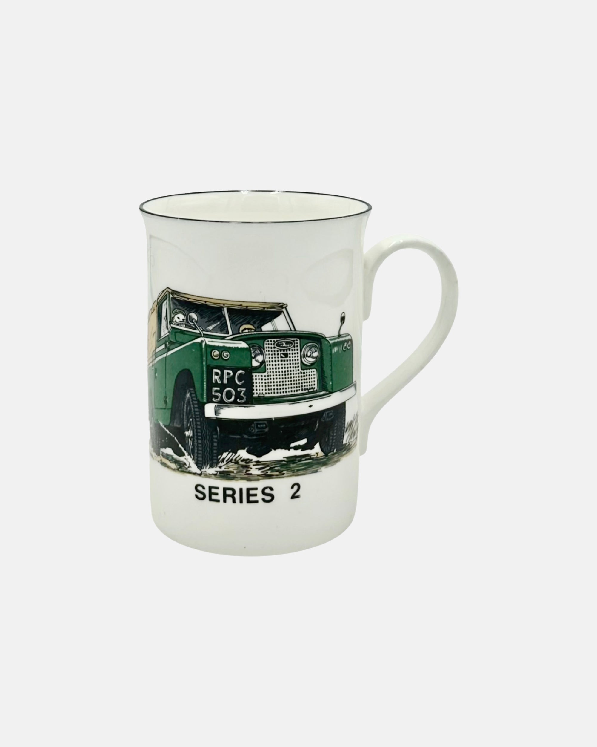 Vintage Land Rover Series 2 Fine China Mug