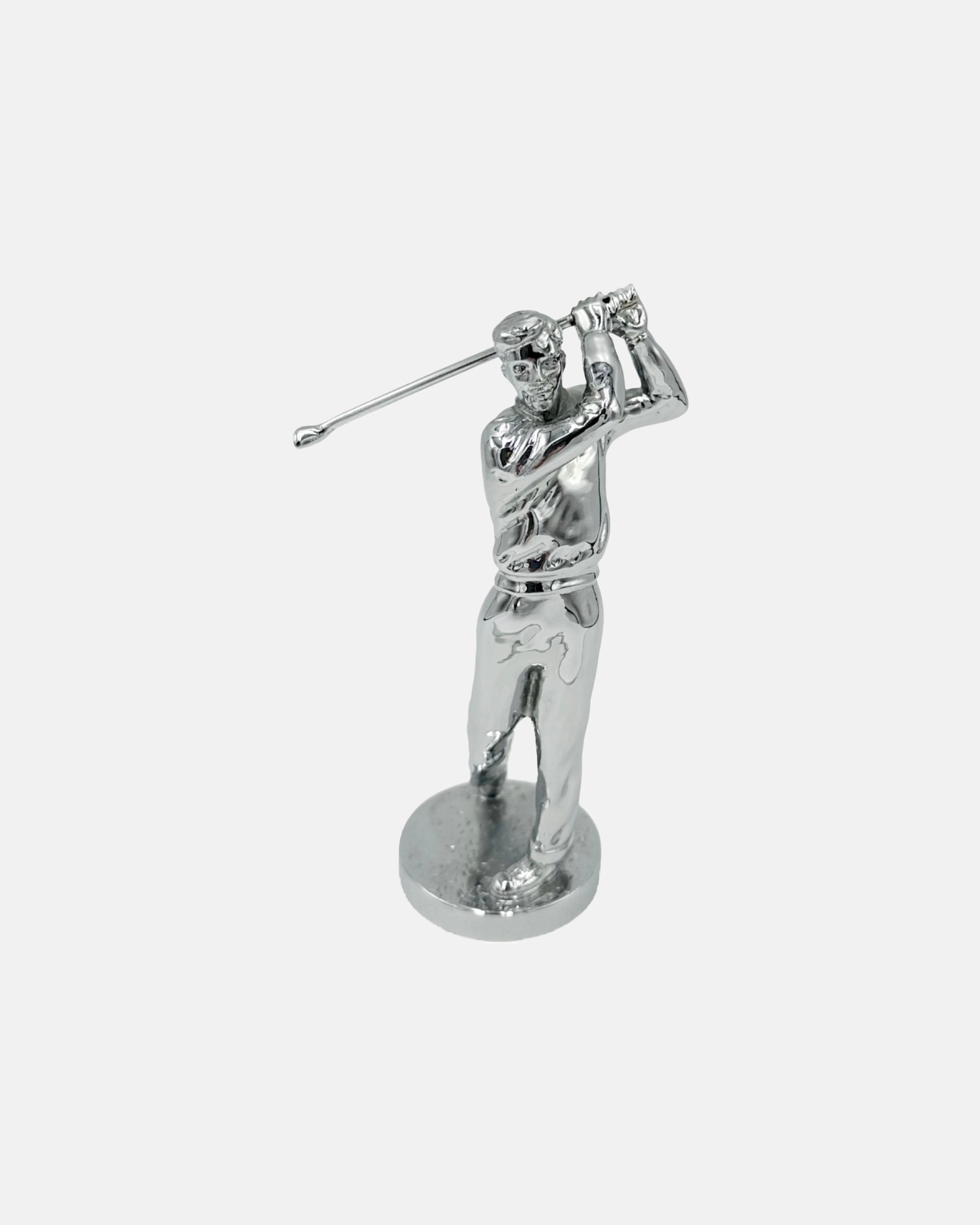 Vintage Louis Lejeune Golfer Car Hood Ornament Mascot