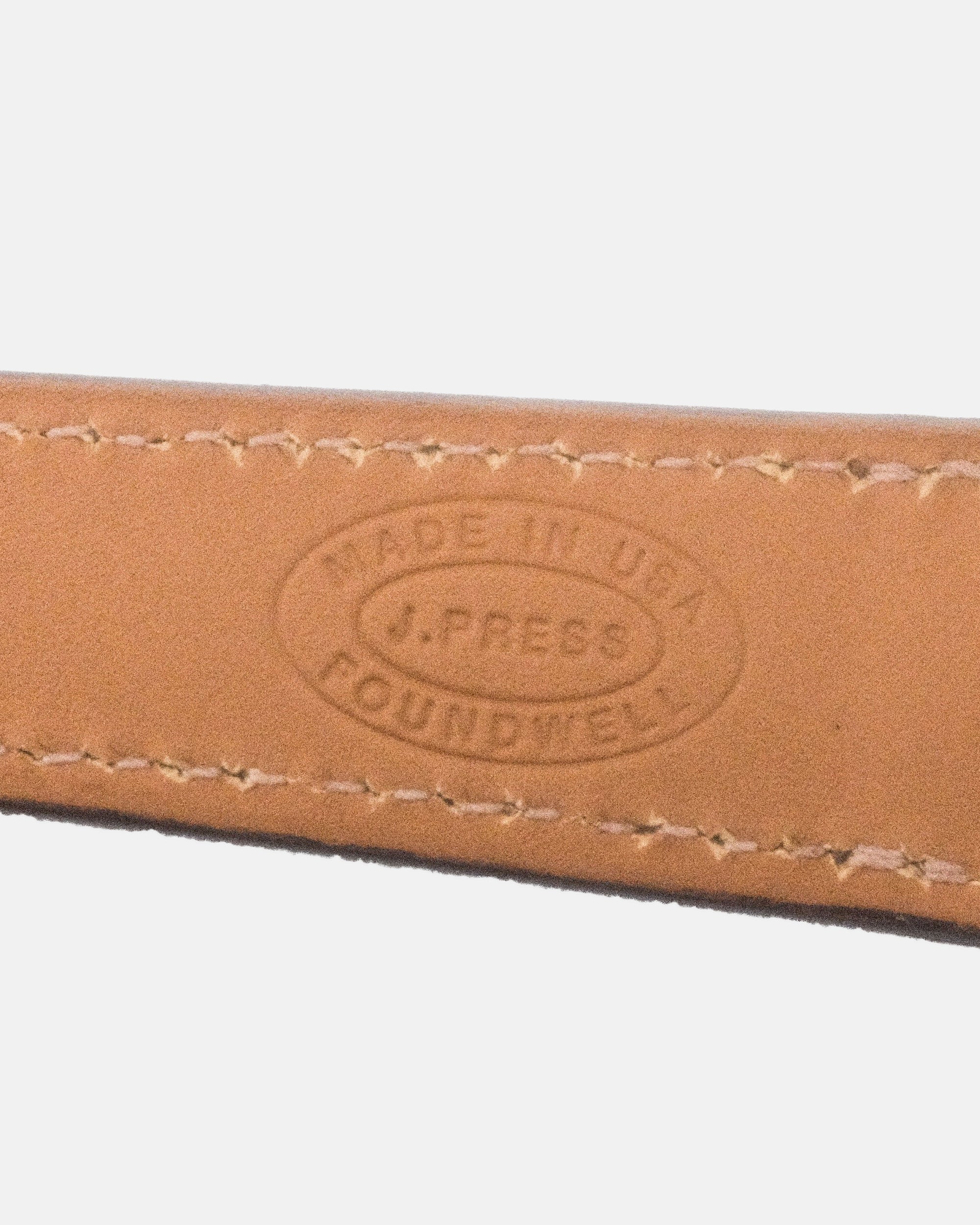 Made-in-USA Honey Brown Shell Cordovan Watch Strap