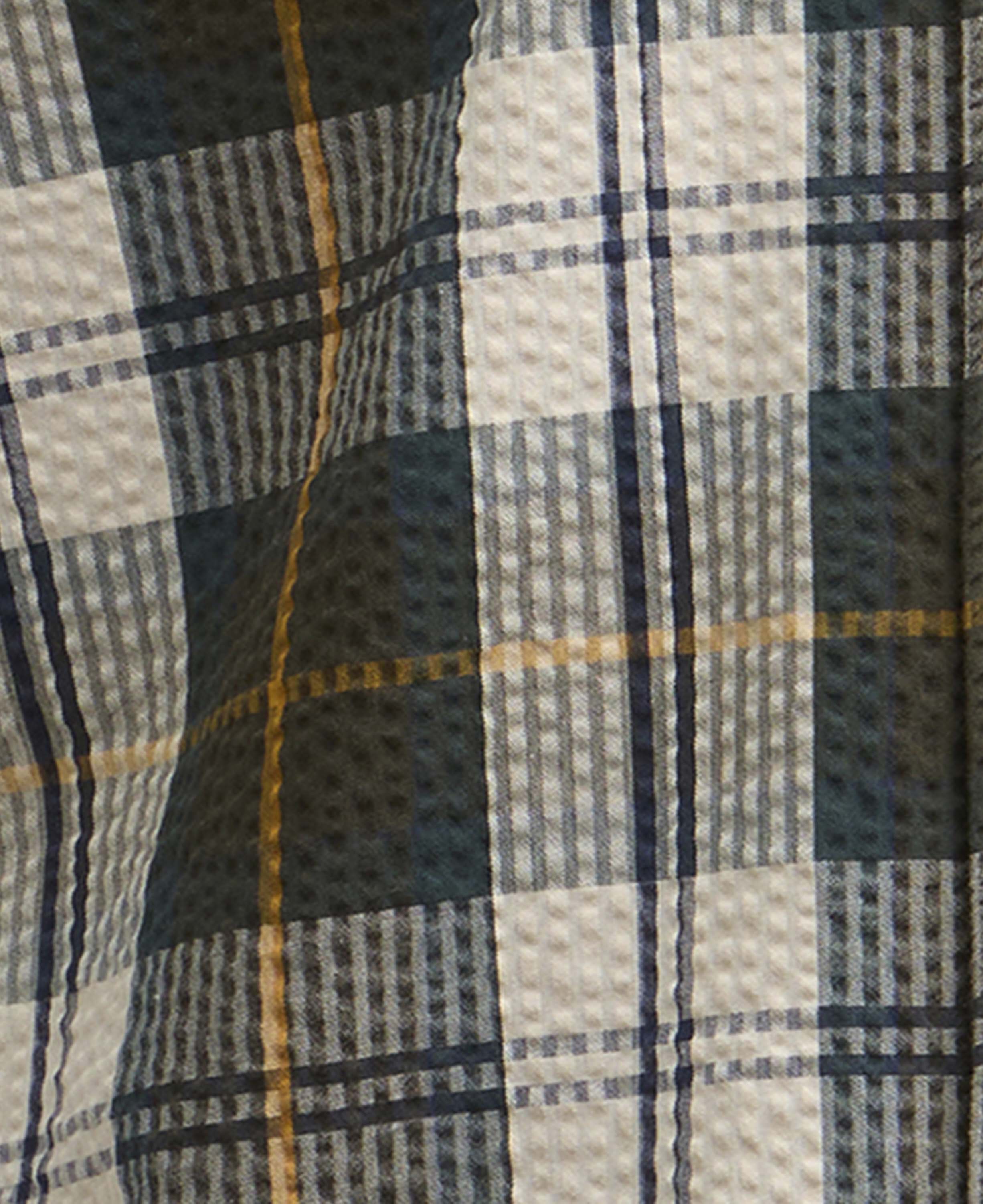 Barbour Ancient Tartan Seersucker Sport Shirt