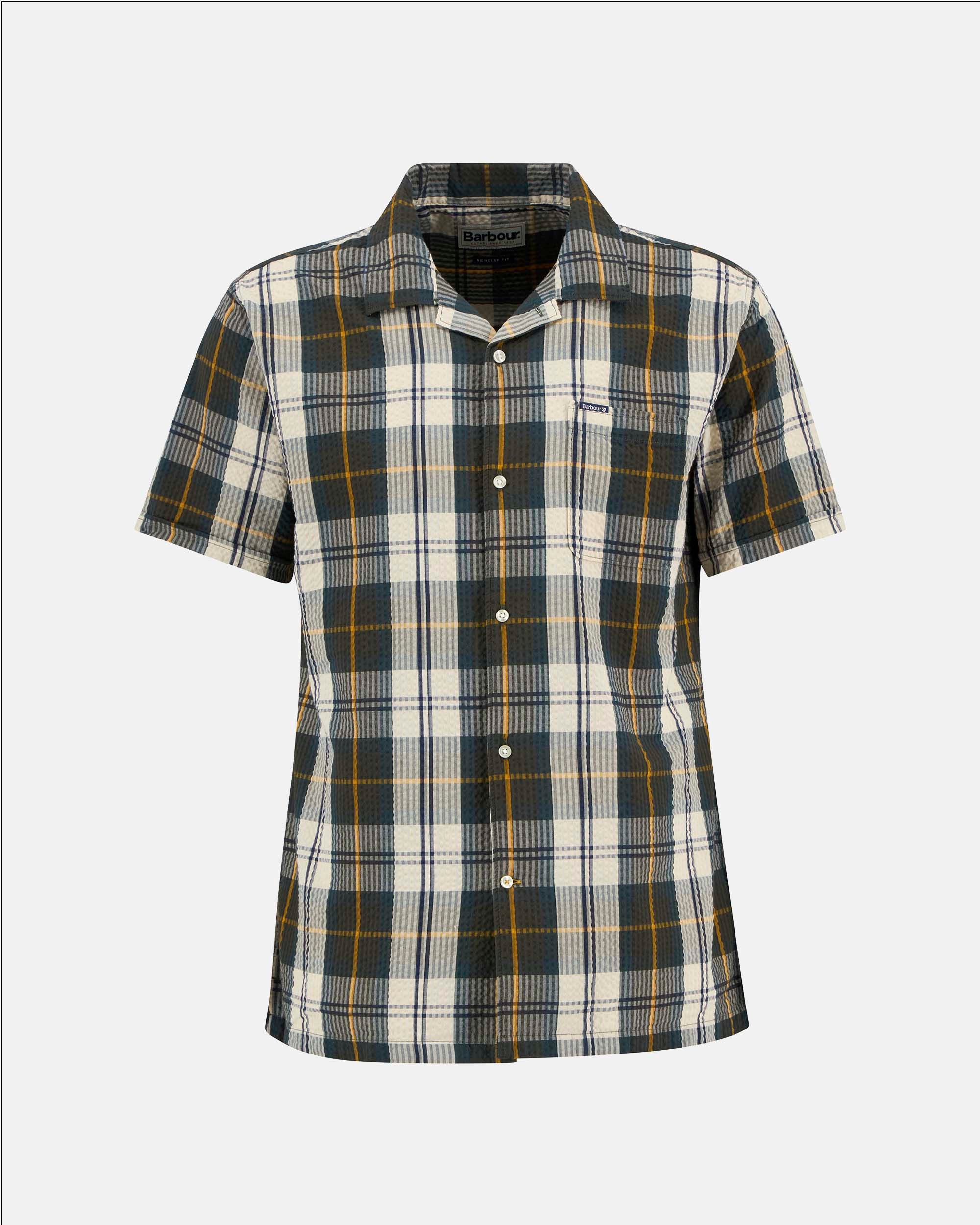 Barbour Ancient Tartan Seersucker Sport Shirt