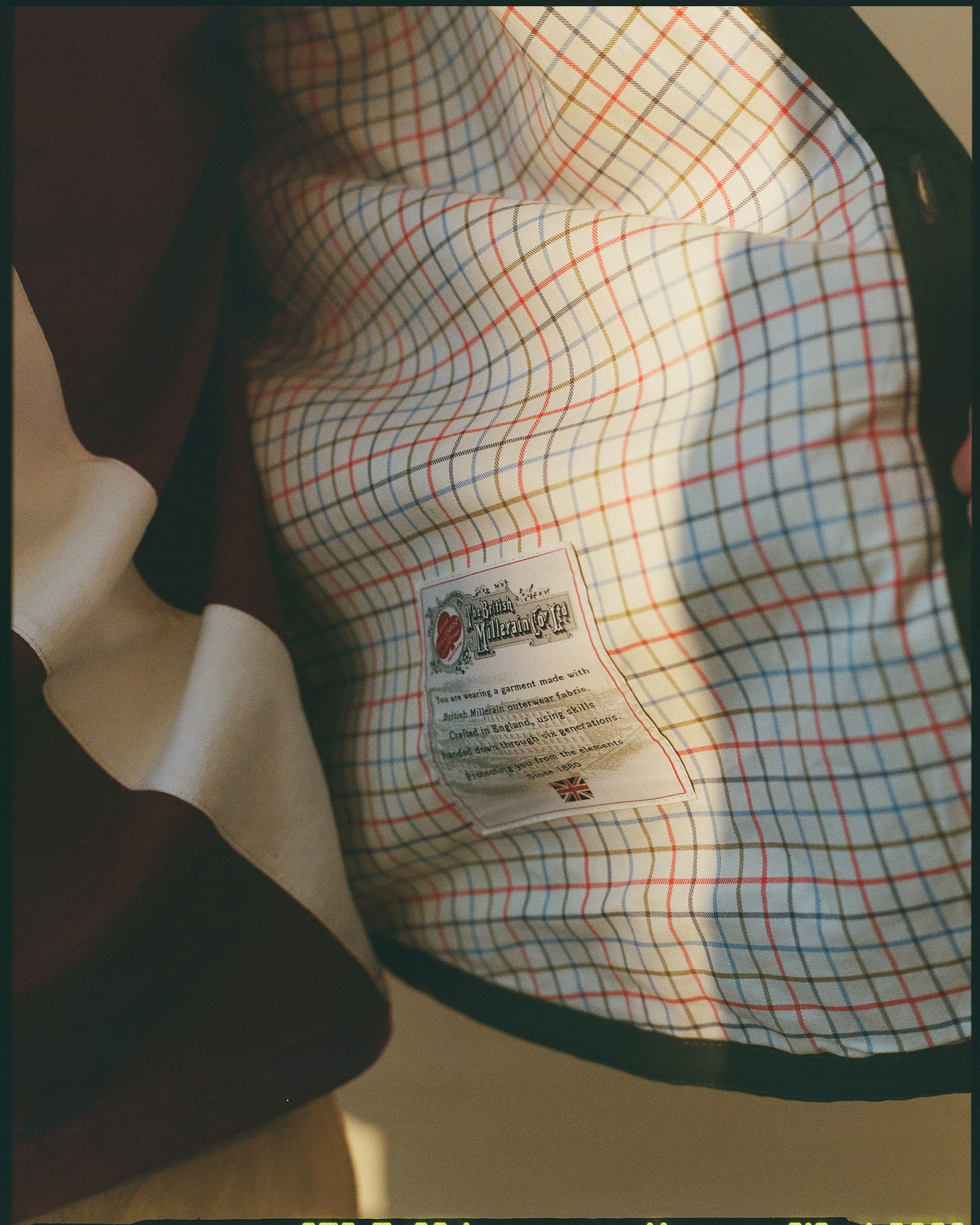 Made-in-England Olive Drywax Cotton Overshirt