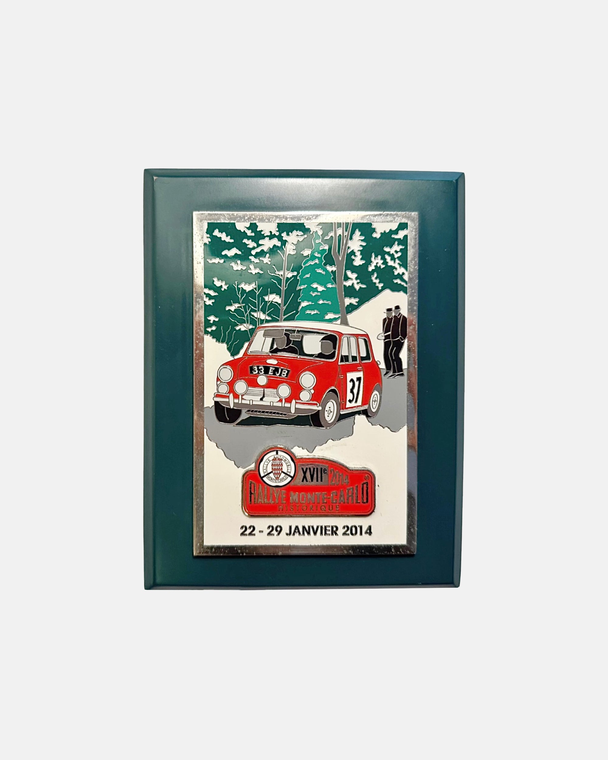 Vintage Rallye Monte-Carlo Historique 2014 Car Badge
