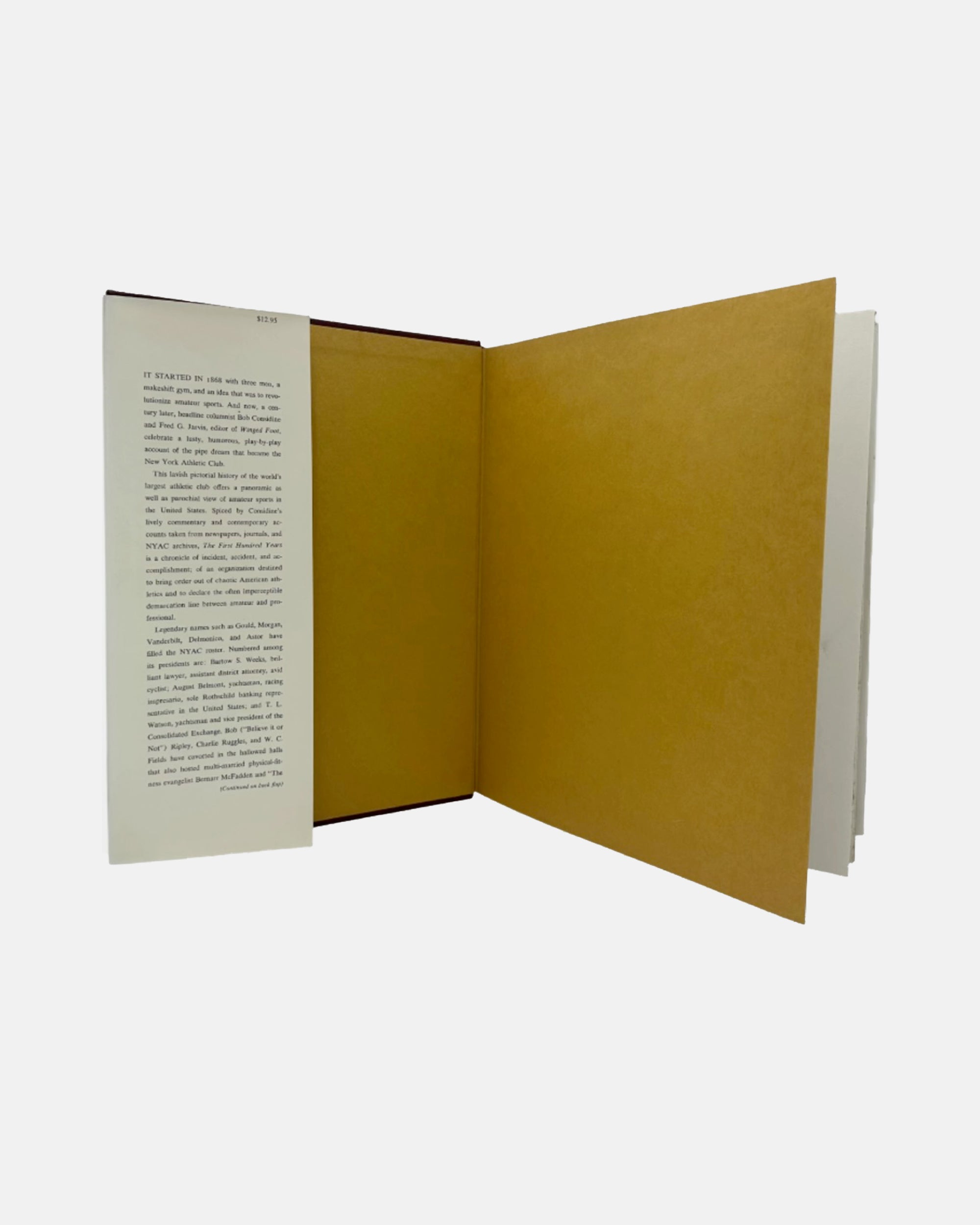 The First Hundred Years A Portrait of the New York Athletic Club 1969 Book