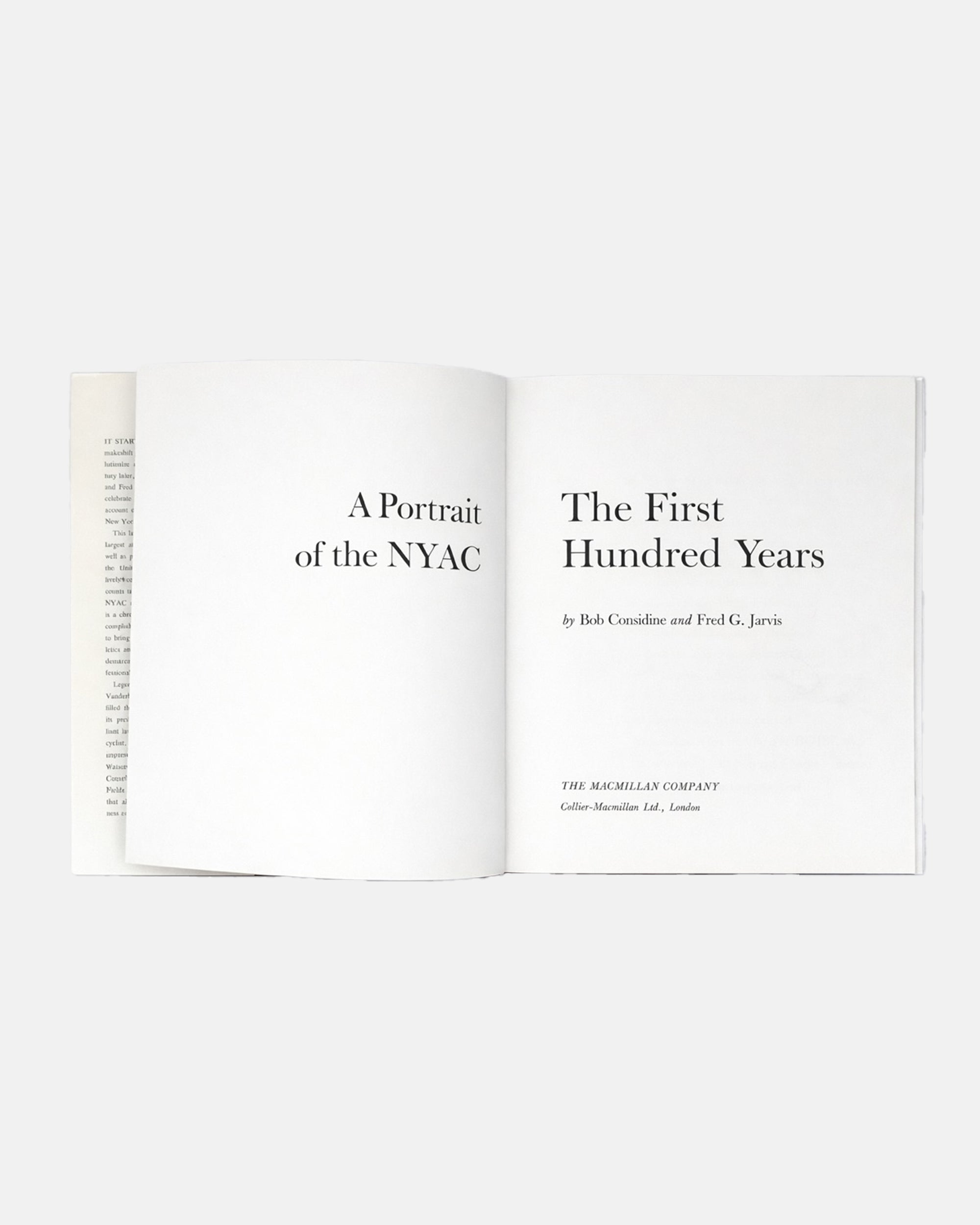 The First Hundred Years A Portrait of the New York Athletic Club 1969 Book
