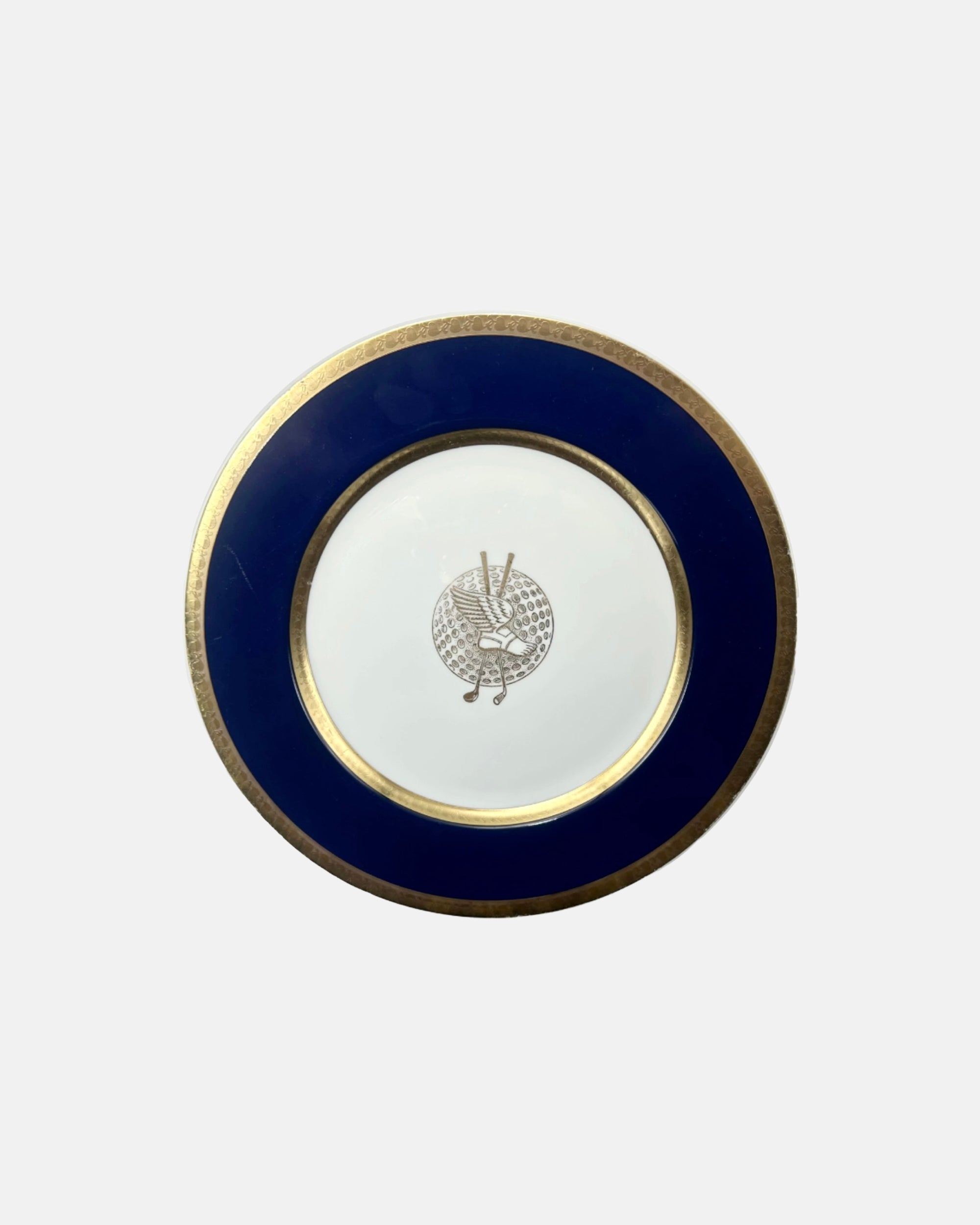 Vintage New York Athletic Club Winged Foot Golf Club Plate 12"D