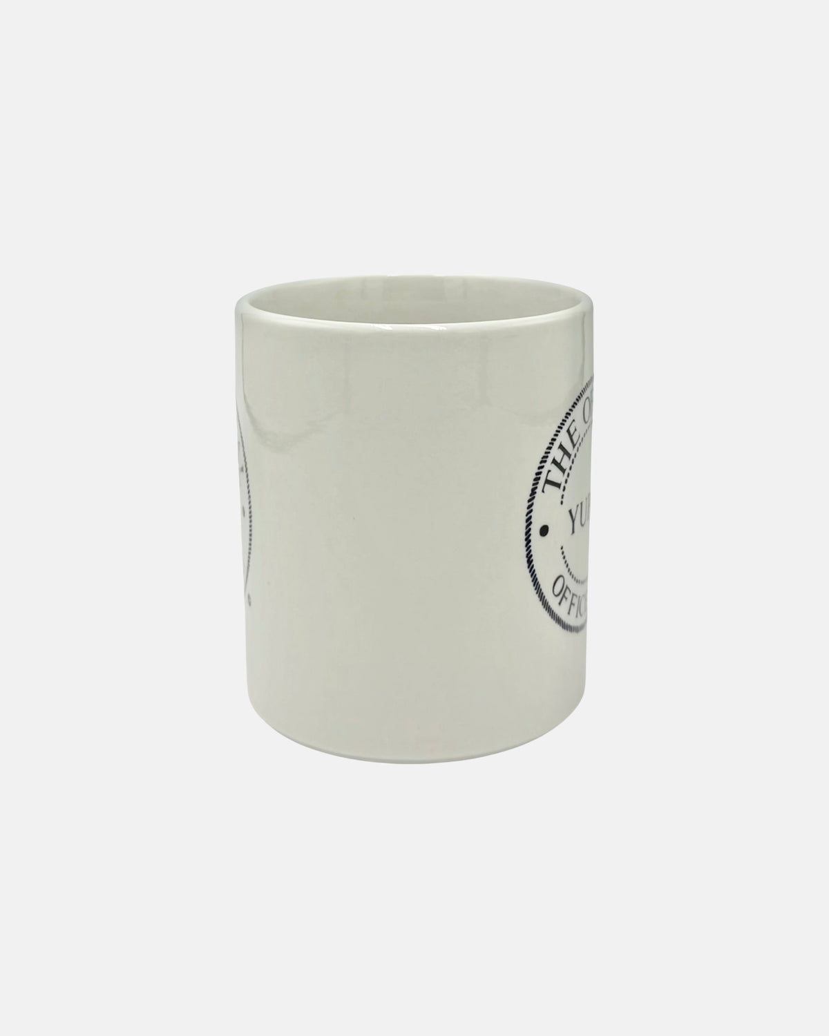 Vintage 1980s The Official Yuppie Office Mug White Ceramic Coffee Cup