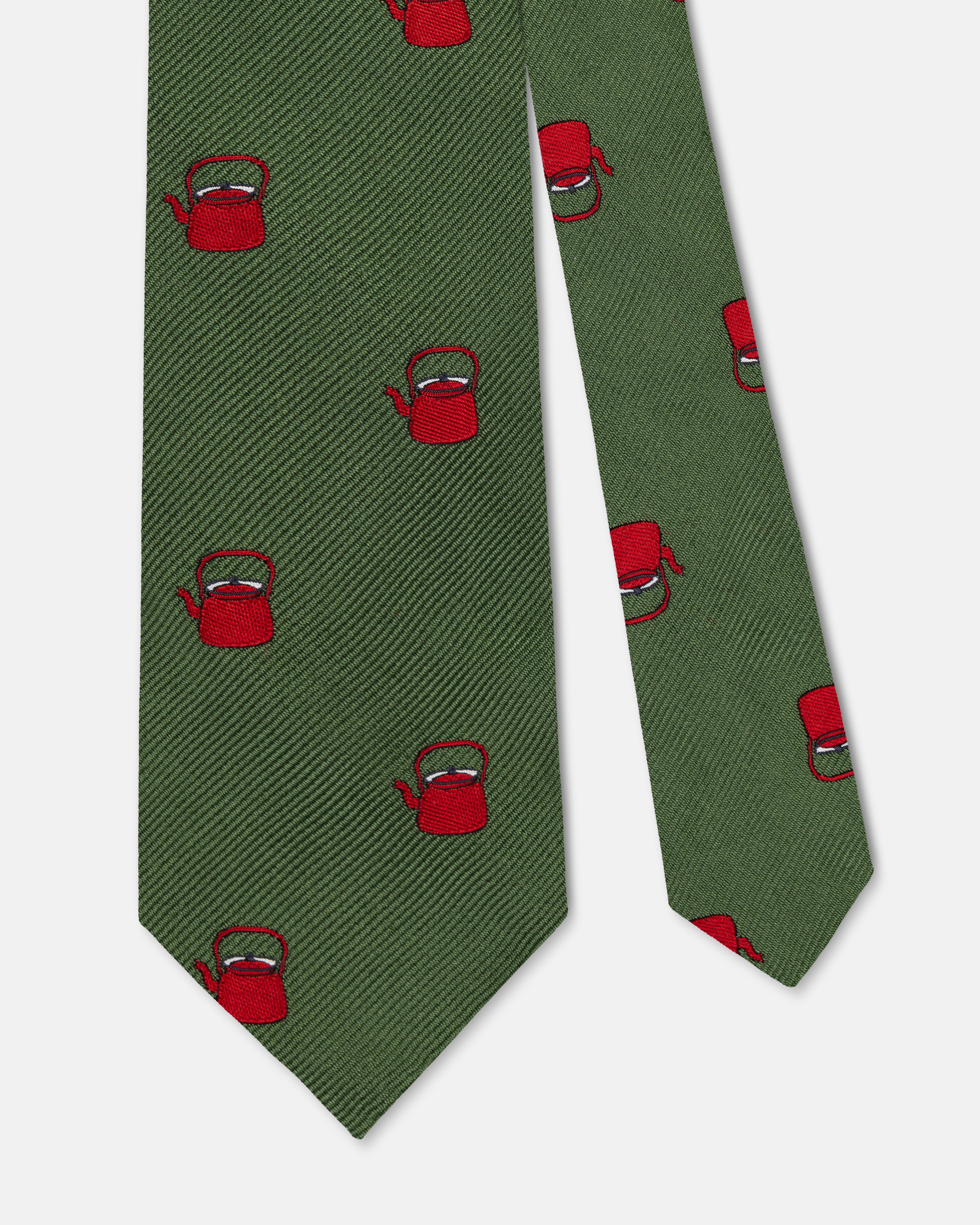 Made-in-Japan Ozu Kettle Club Tie