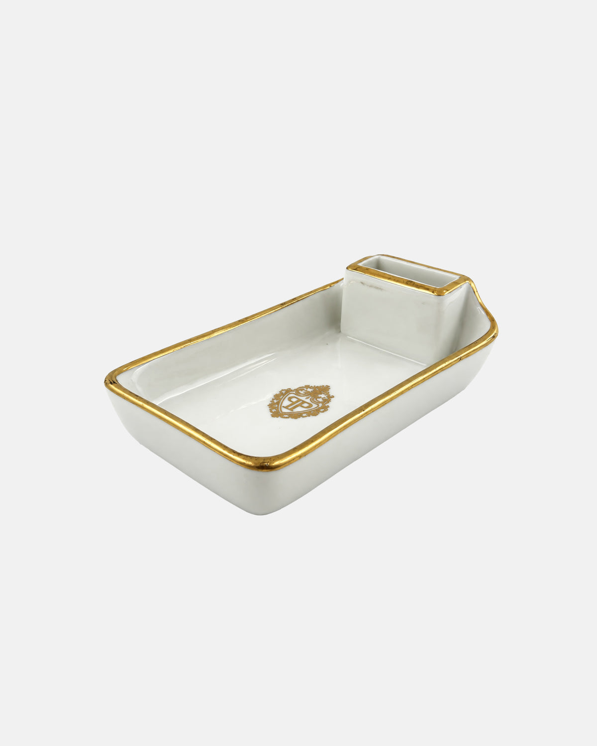 Vintage The Plaza Hotel NYC Ceramic Ashtray Matchbook