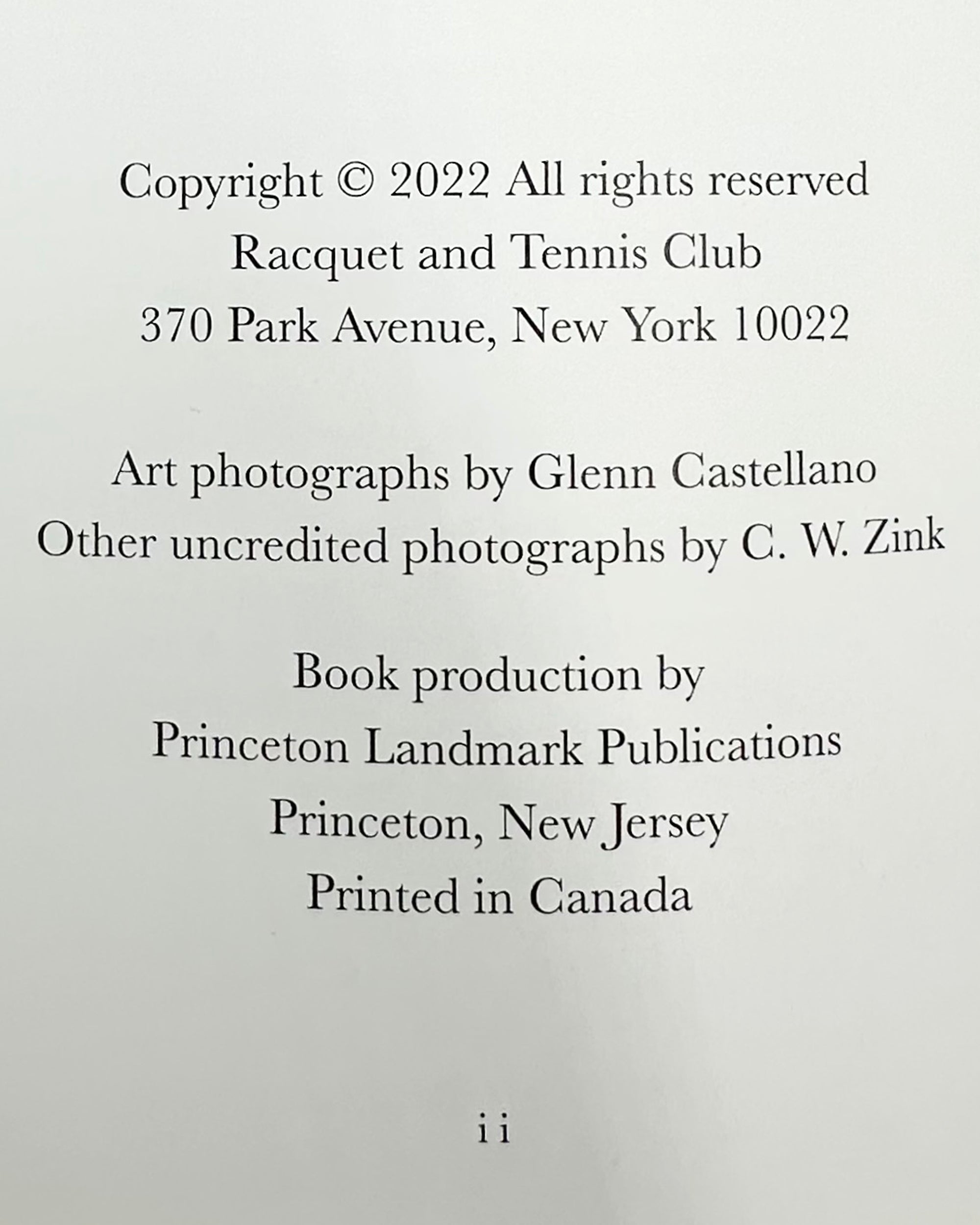 Racquet and Tennis Club: Architecture Art Library 2022 Book