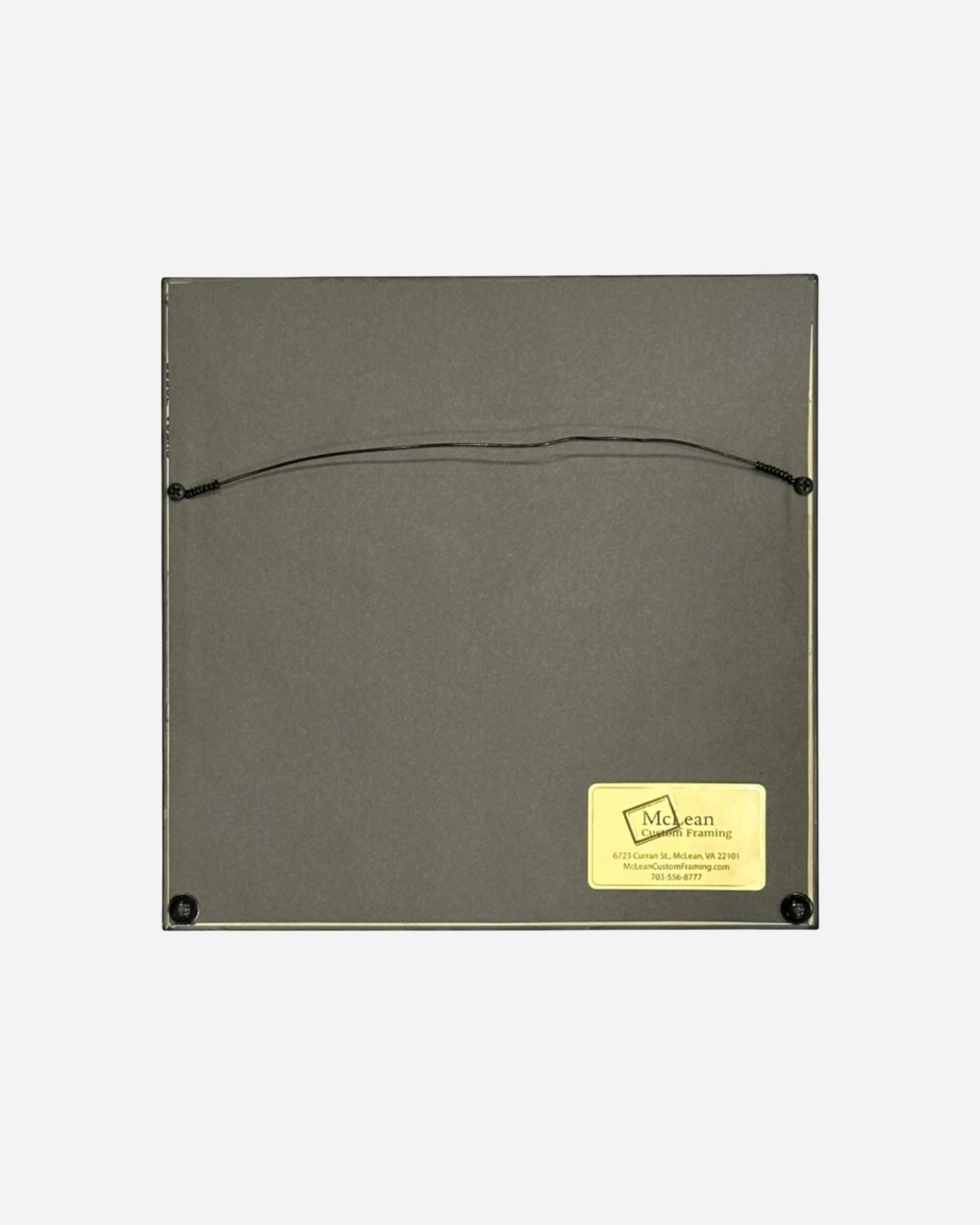 Vintage Hotel Ritz Paris Framed Luggage Label