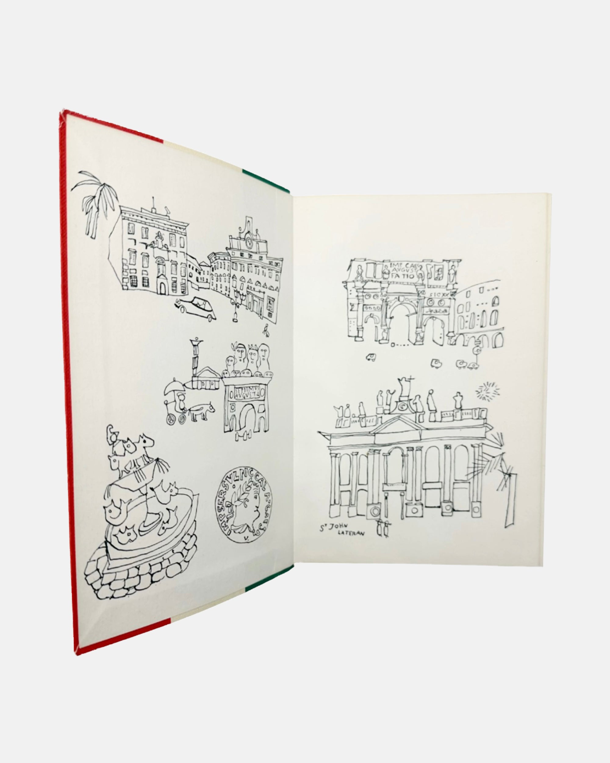 Gourmet Magazine's Rome at Table by Naomi Barry 1971 Book