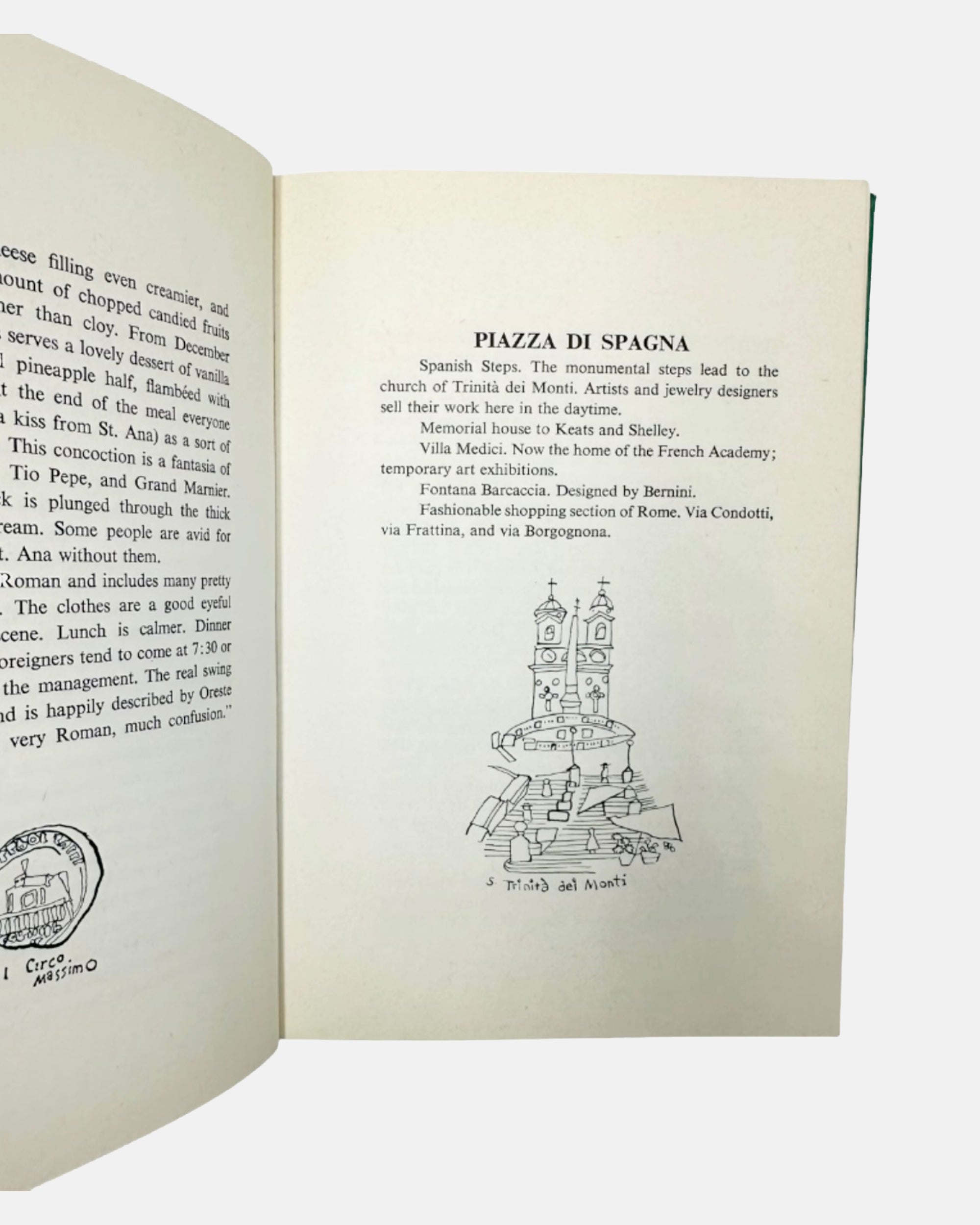 Gourmet Magazine's Rome at Table by Naomi Barry 1971 Book