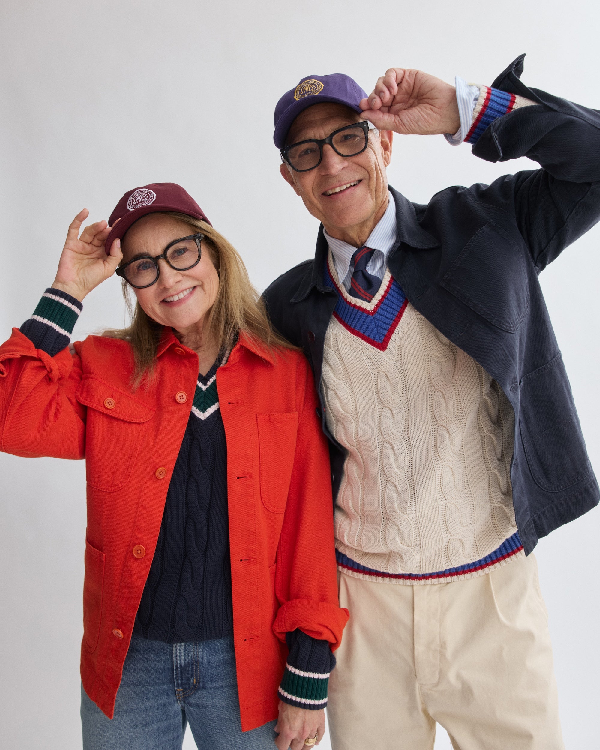 Orange Garment Dyed Recycled Denim Work Jacket