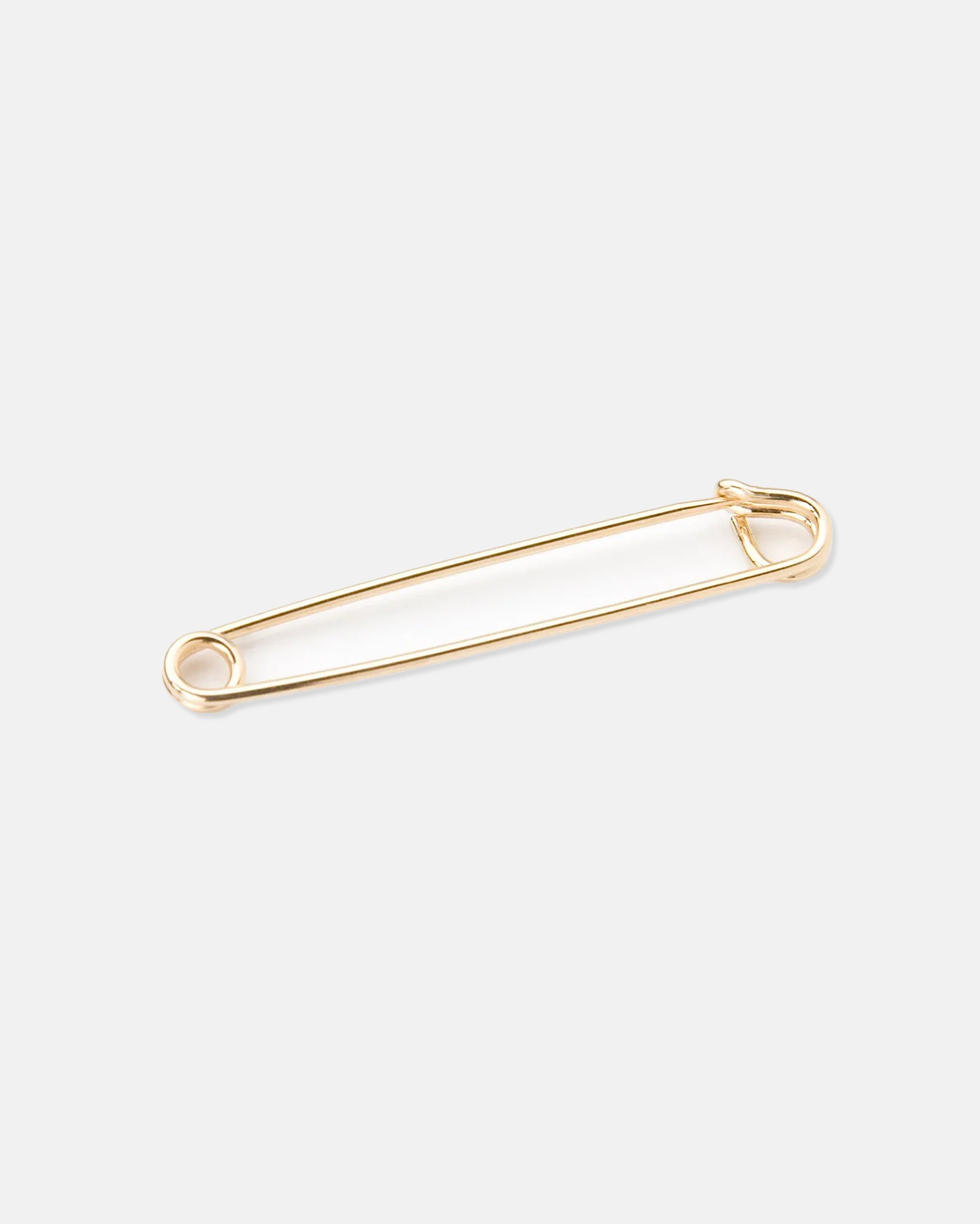 Gold Finish Collar Pin - 2.5"