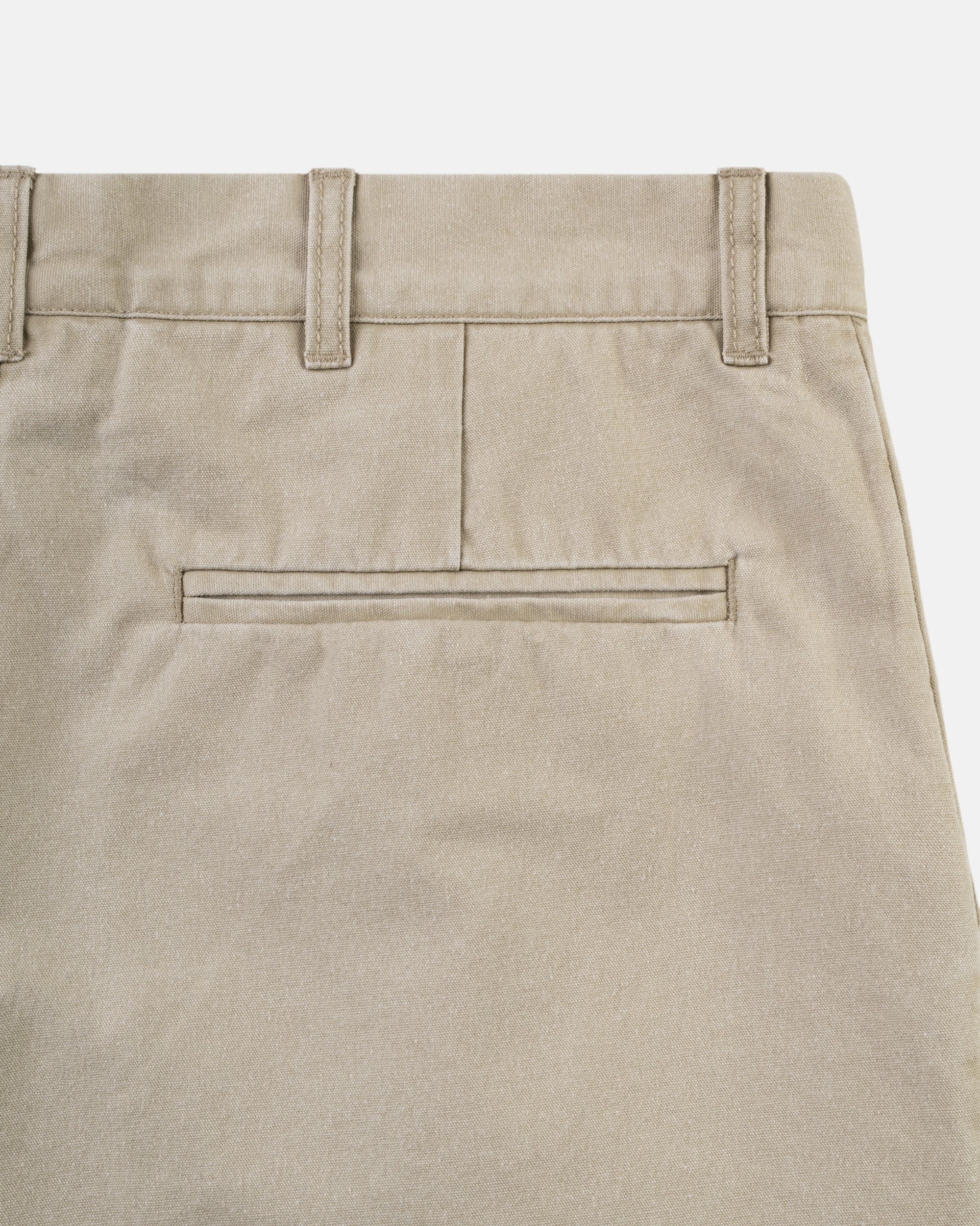 Khaki Washed Canvas Cape Cod Pant