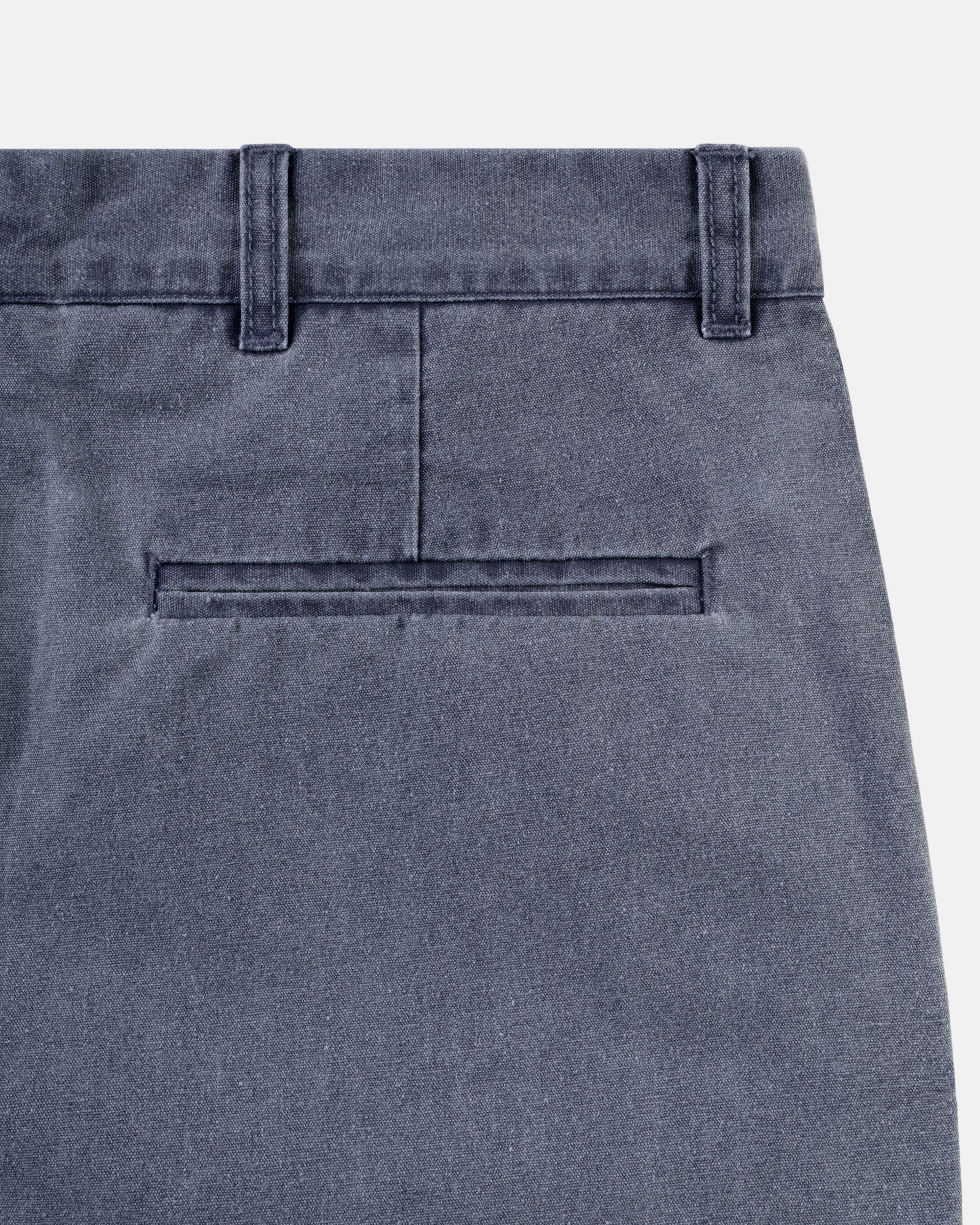 Navy Washed Canvas Cape Cod Pant