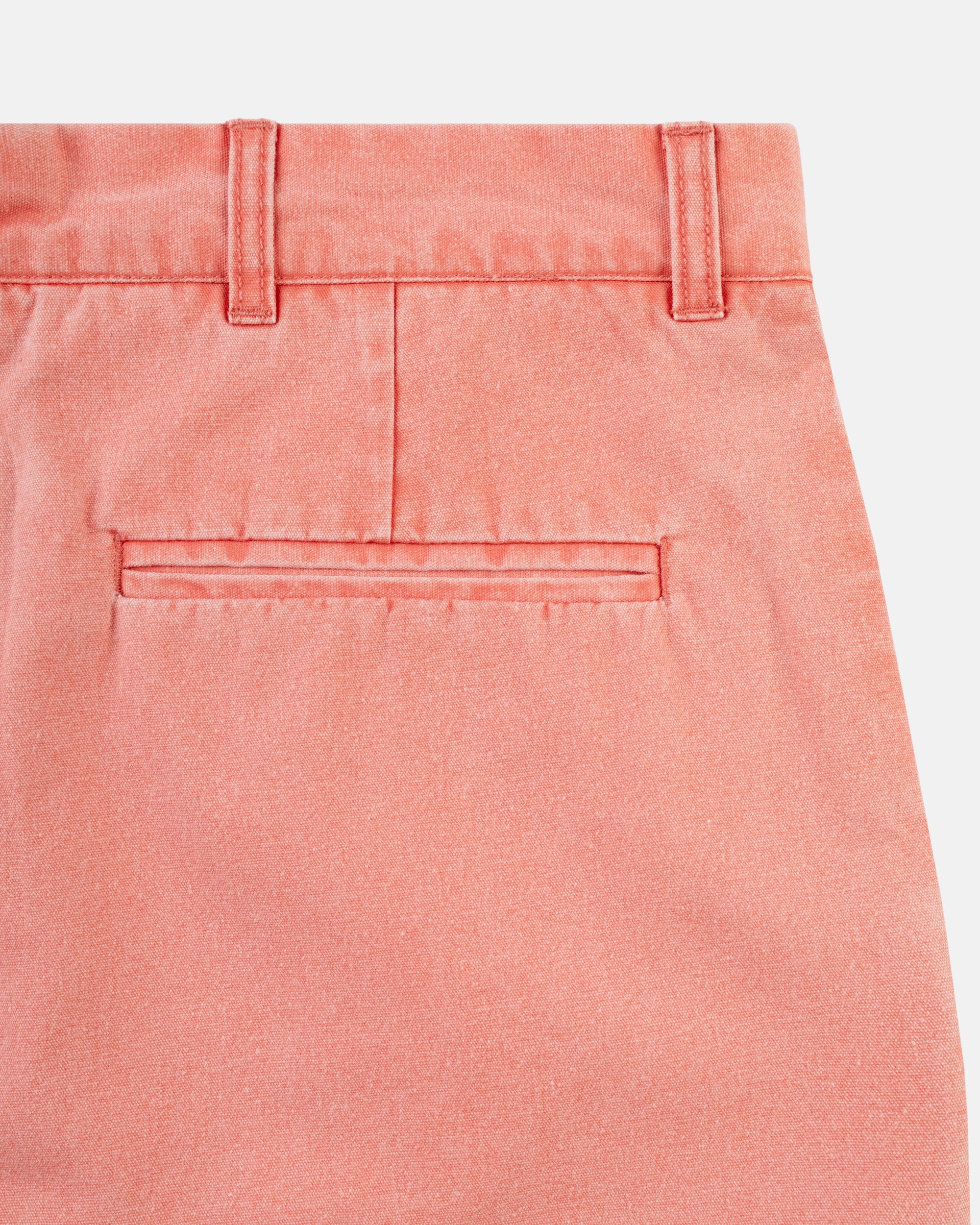 Red Washed Canvas Cape Cod Pant