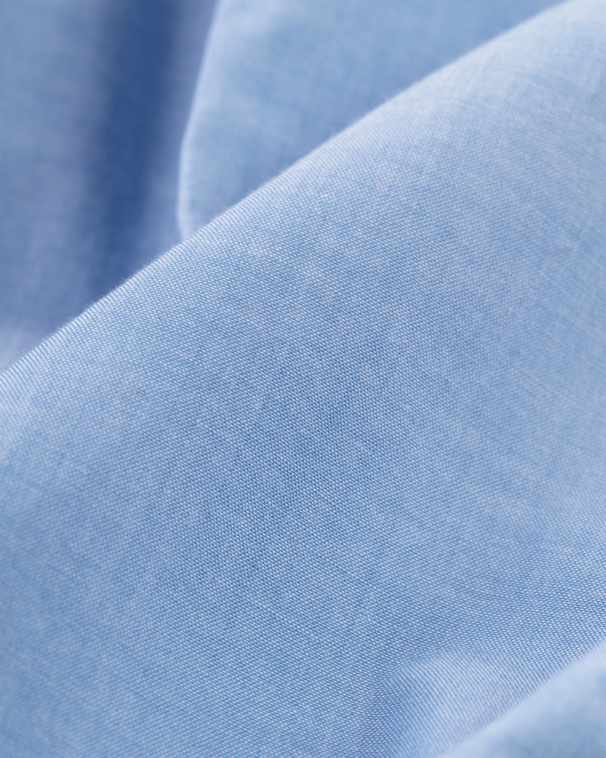 Made-in-USA Blue Cotton Chambray Trouser