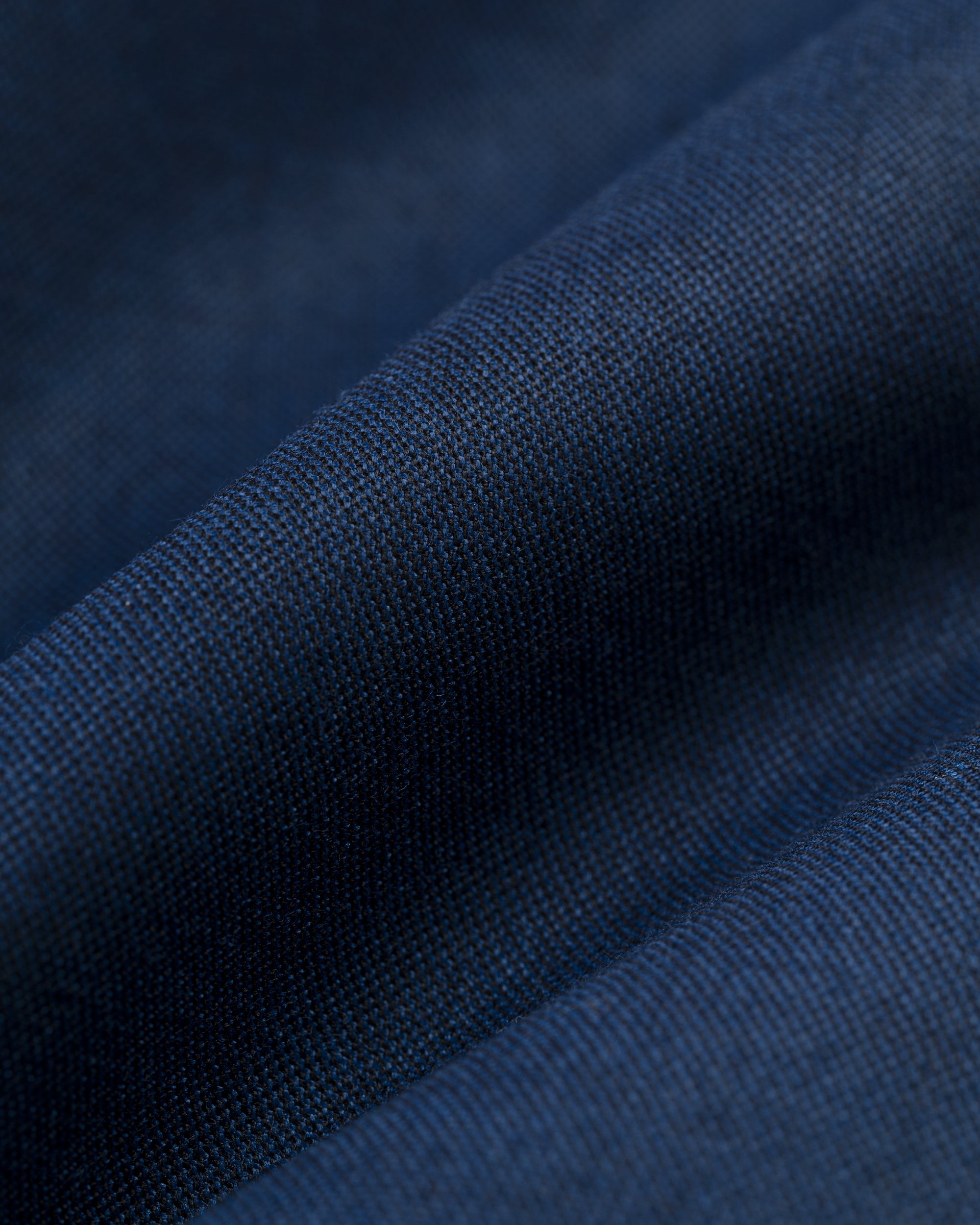 Made-in-USA Blue Sharkskin Suit