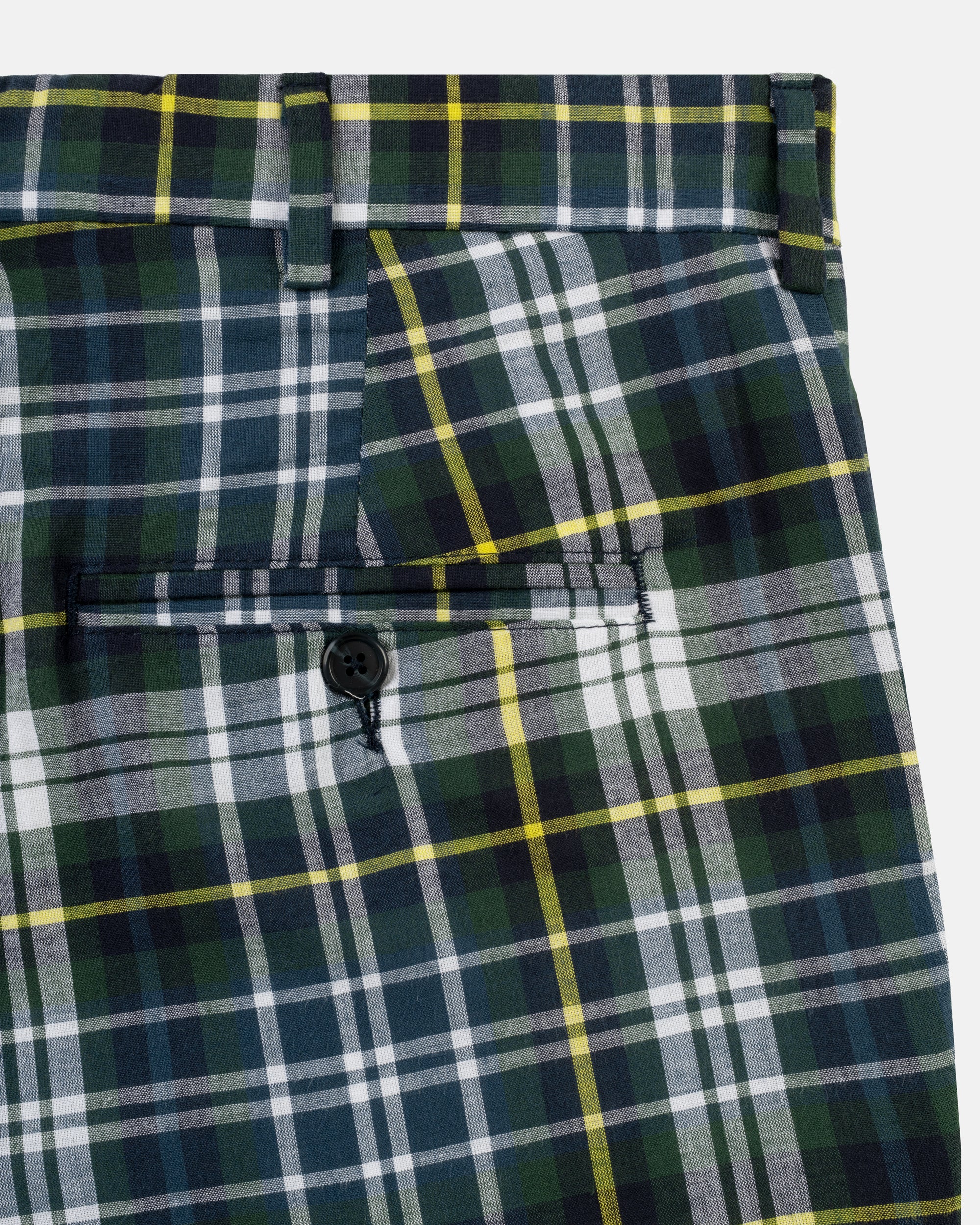 Made-in-USA Madras Plaid Trousers