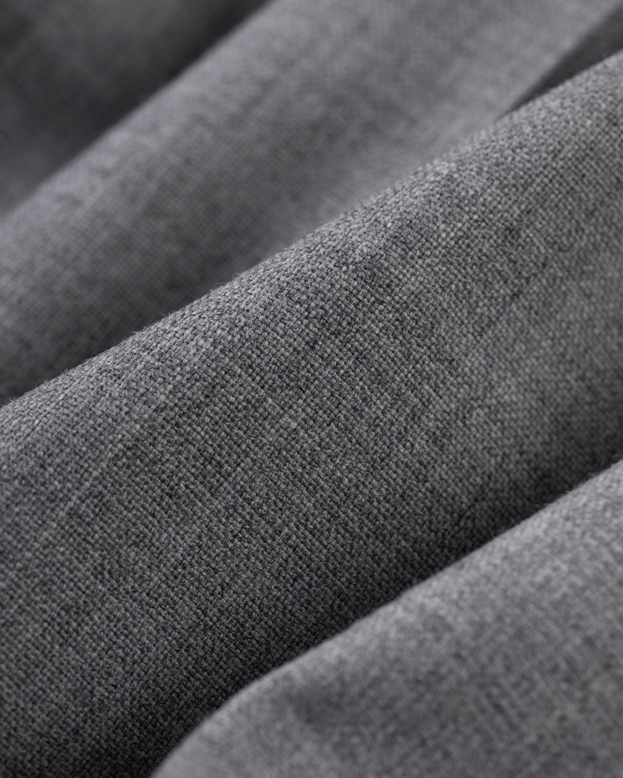 Made-in-USA Fox Brothers Light Grey Double-Breasted Suit