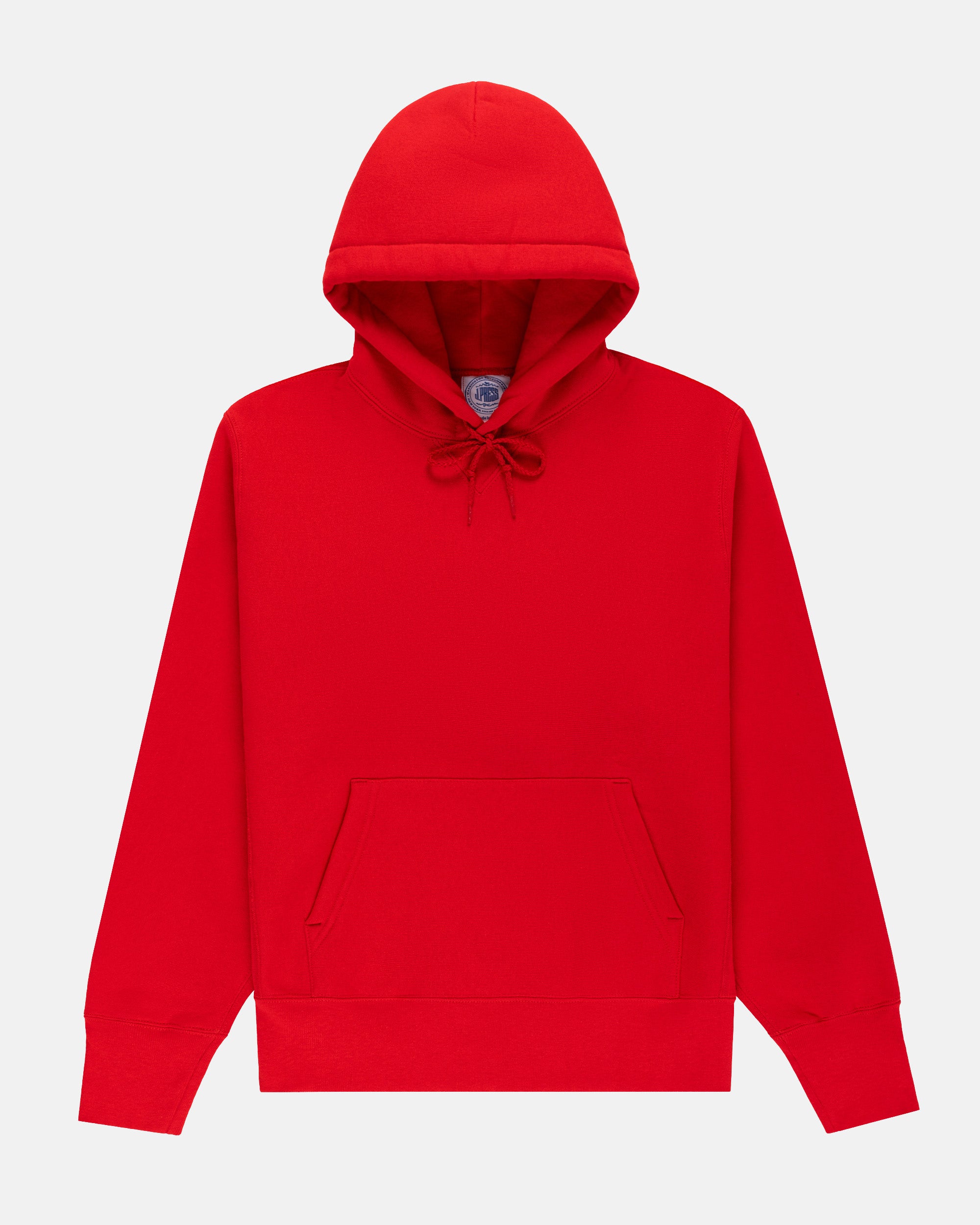 Made-in-USA Red Heavyweight Hoodie