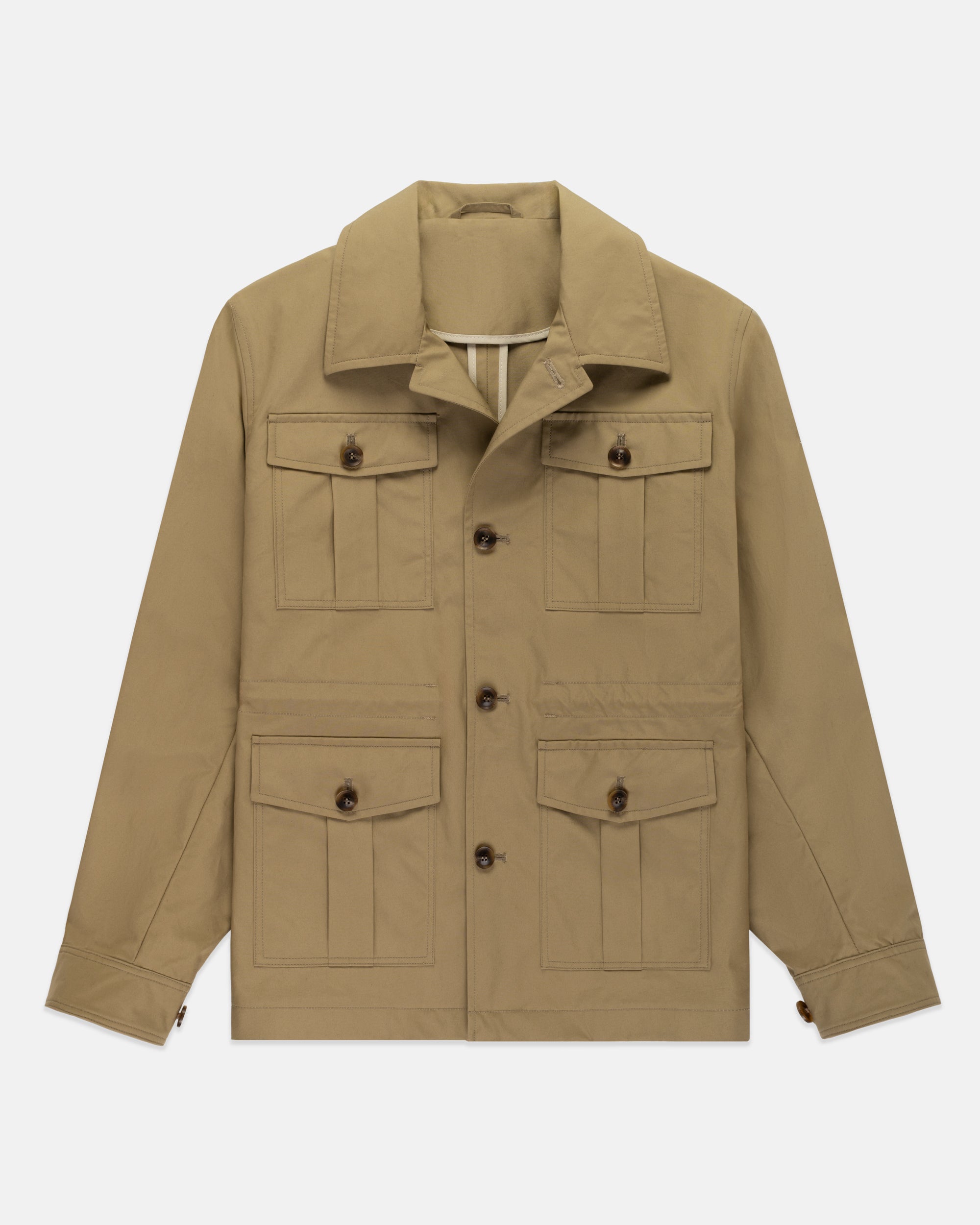 Made-in-England Cotton Safari Jacket