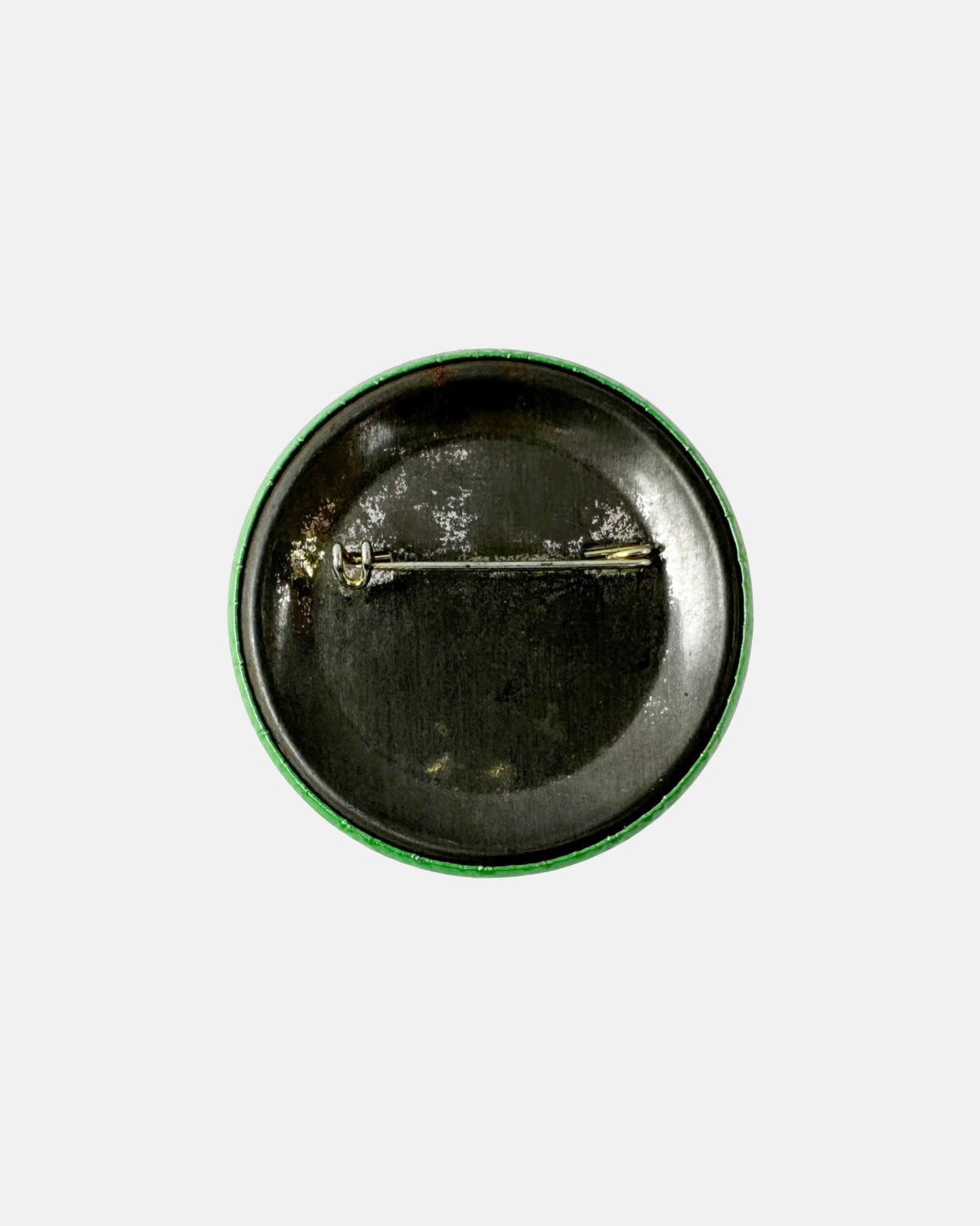 Vintage “Save the Alligator… Eat a Preppie” Metal Lapel Pinback Button