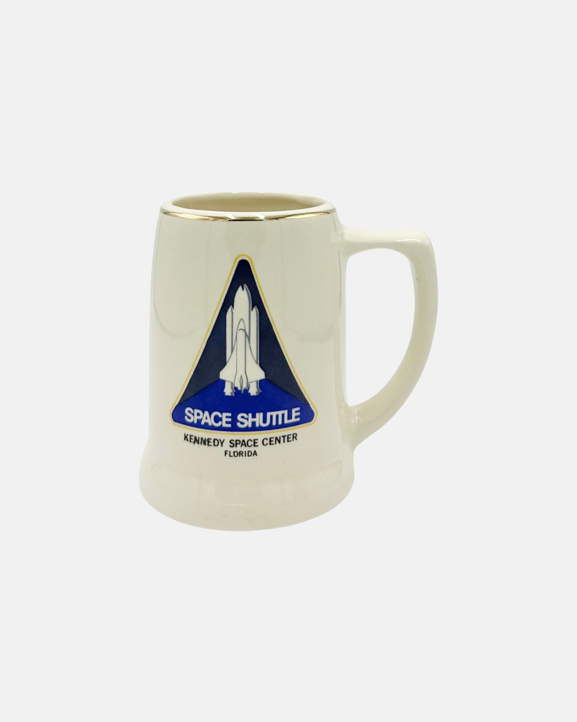 Vintage NASA Space Shuttle Kennedy Space Center Florida Ceramic Mug