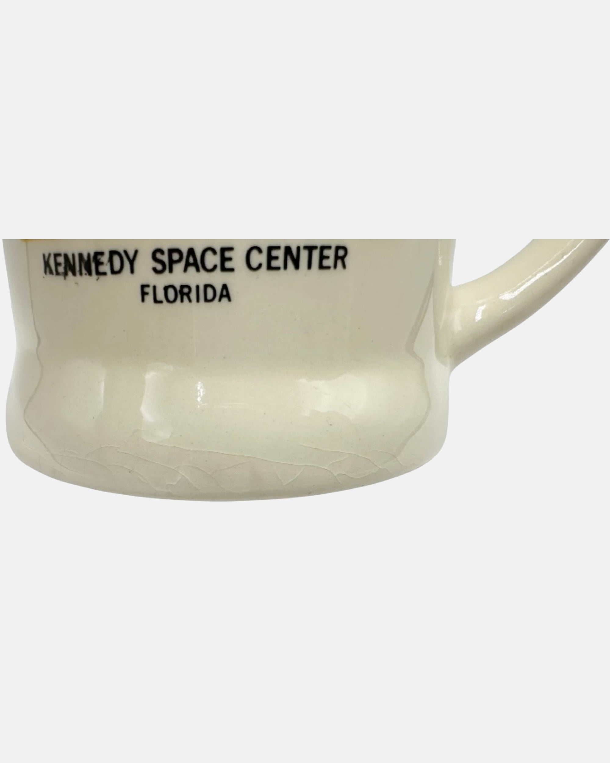 Vintage NASA Space Shuttle Kennedy Space Center Florida Ceramic Mug