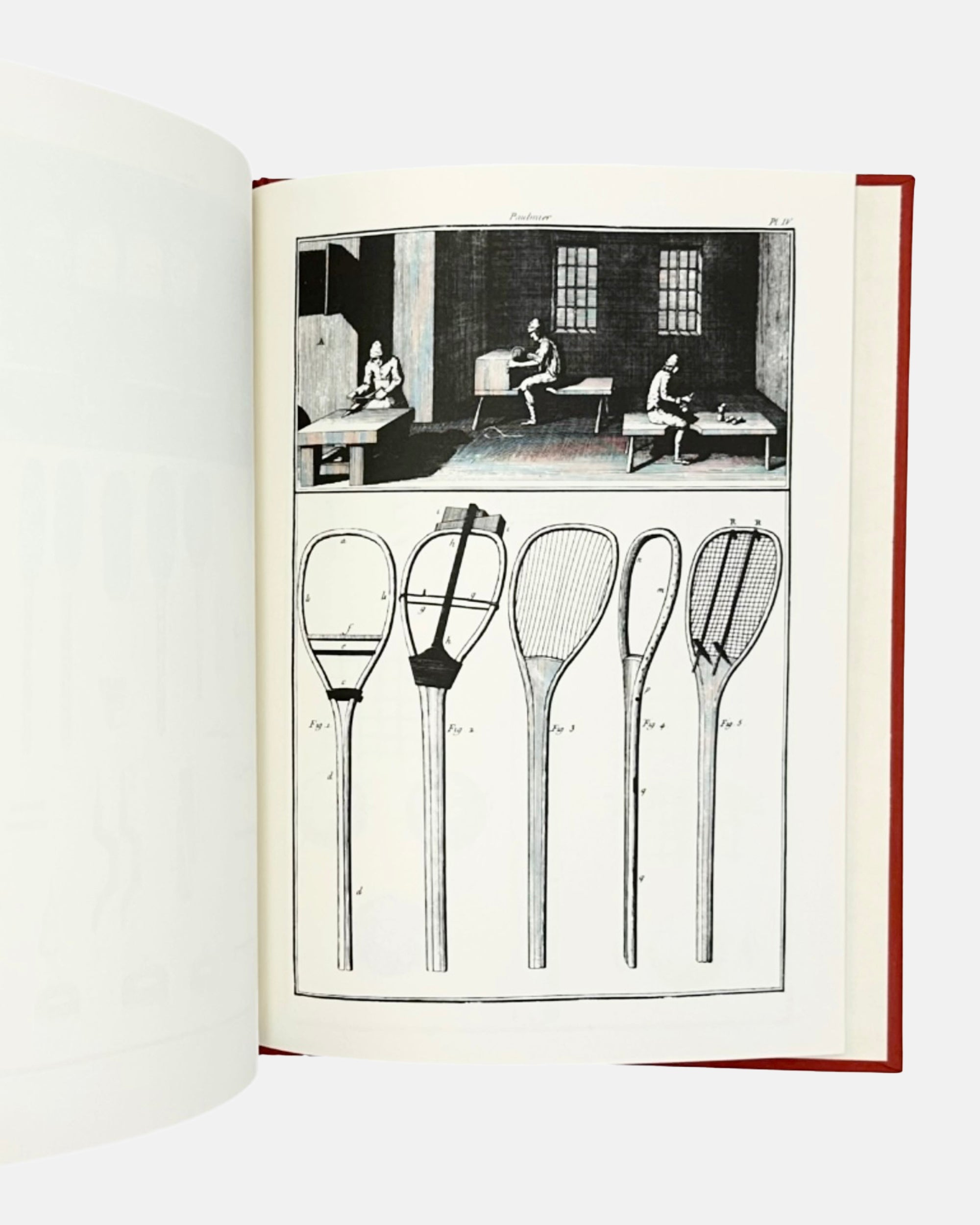 The Art of the Tennis Racket Maker by M. de Garsault–1977 Limited Edition