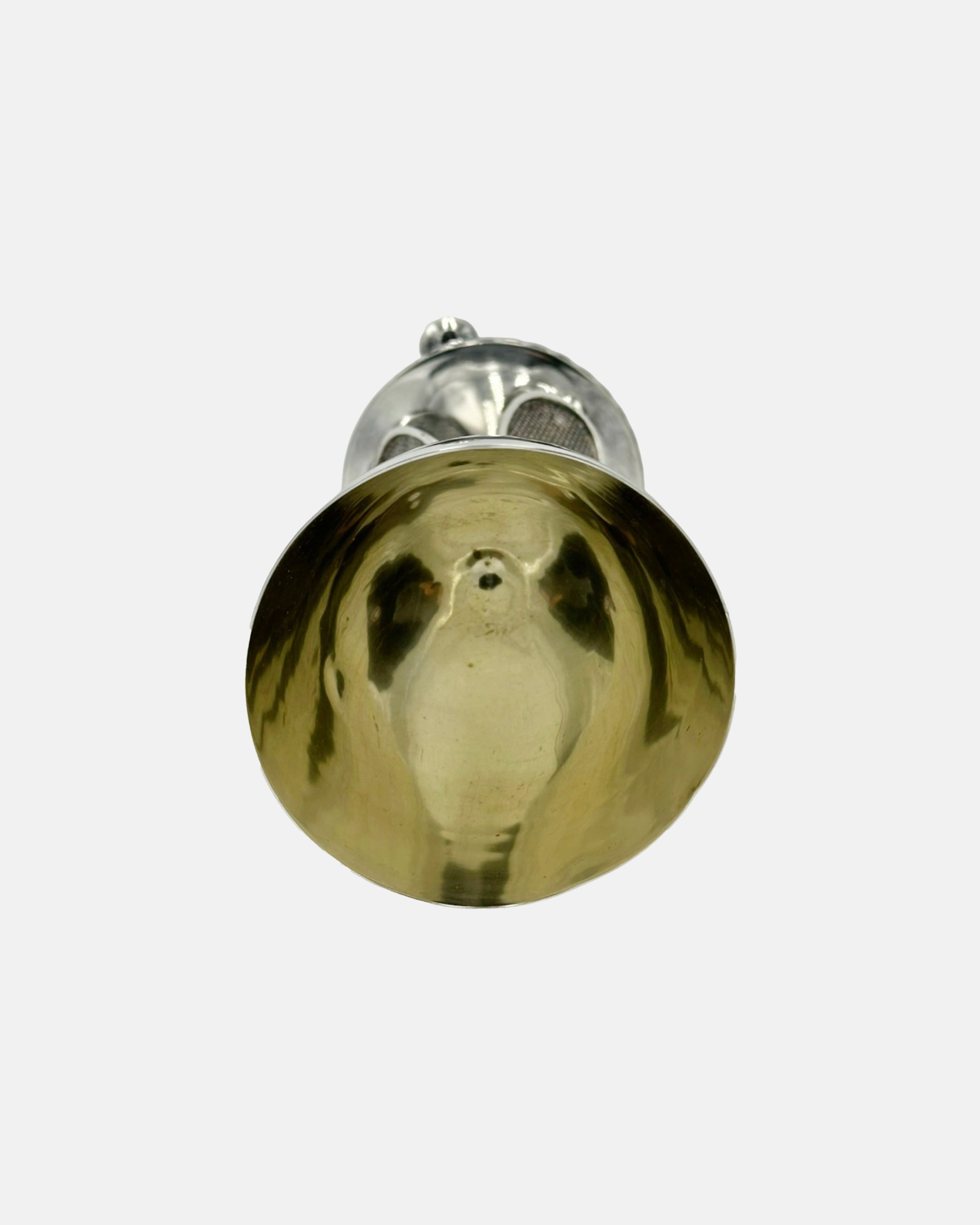 Vintage Silverplate Tennis Racket Trophy Cup