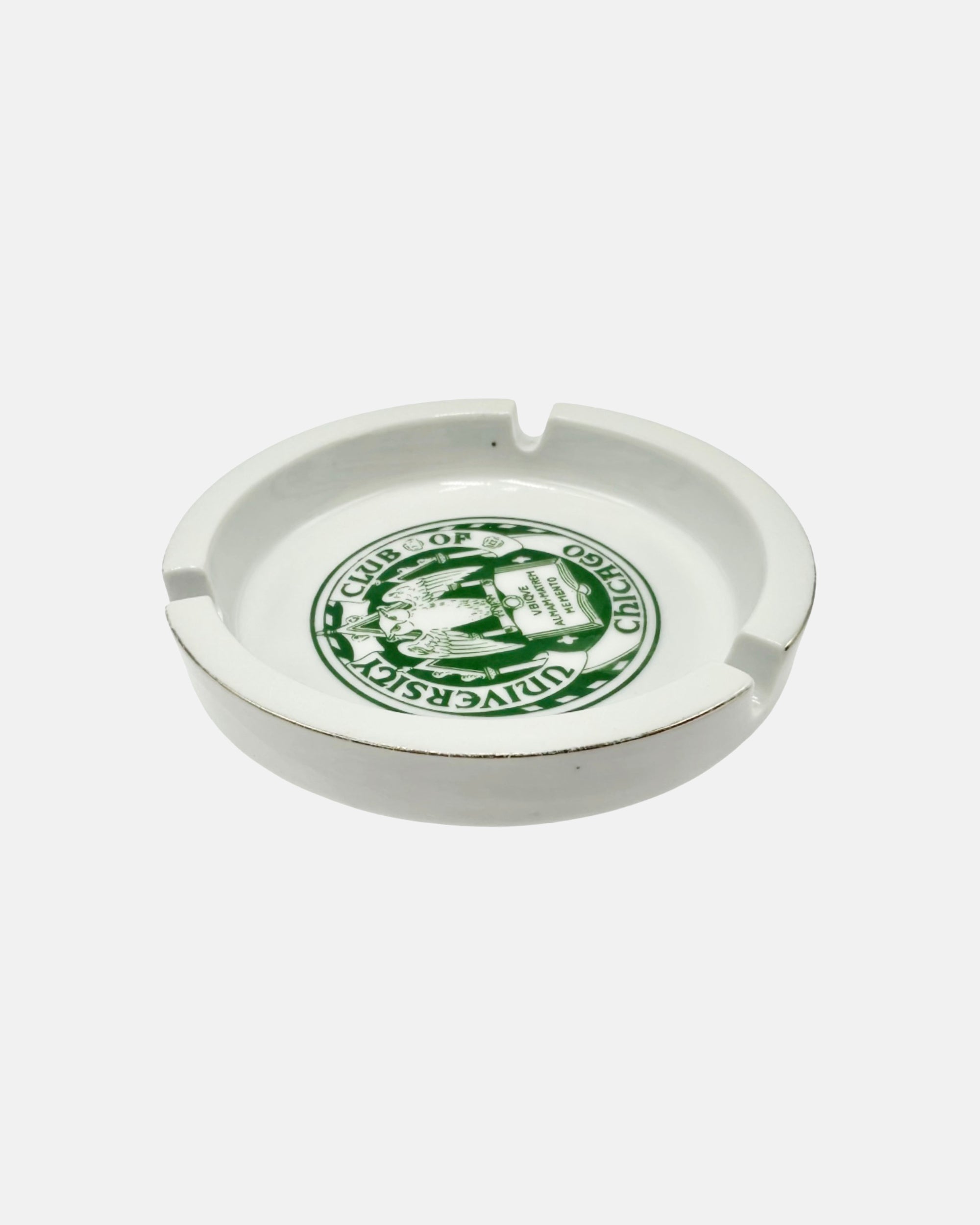 Vintage University Club Chicago Ceramic Ashtray
